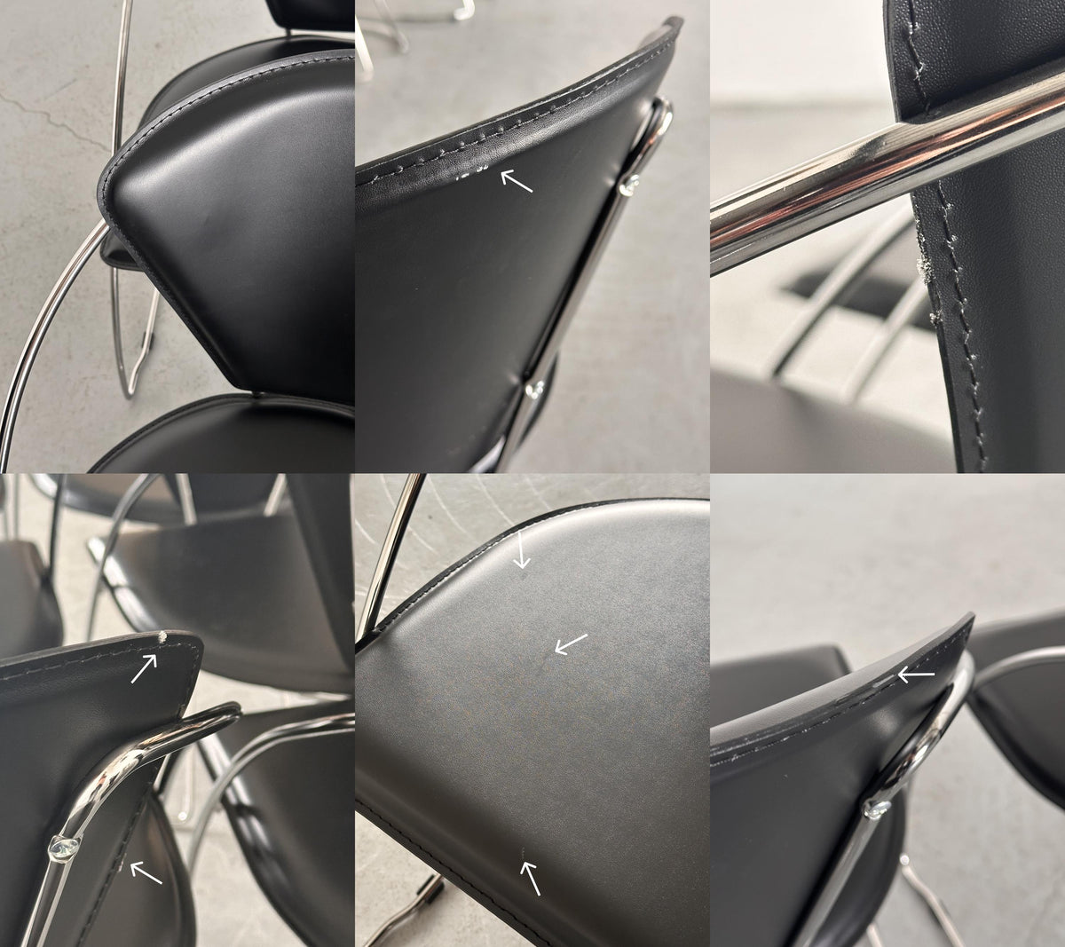 Postmodern Chairs in Style of Arrben