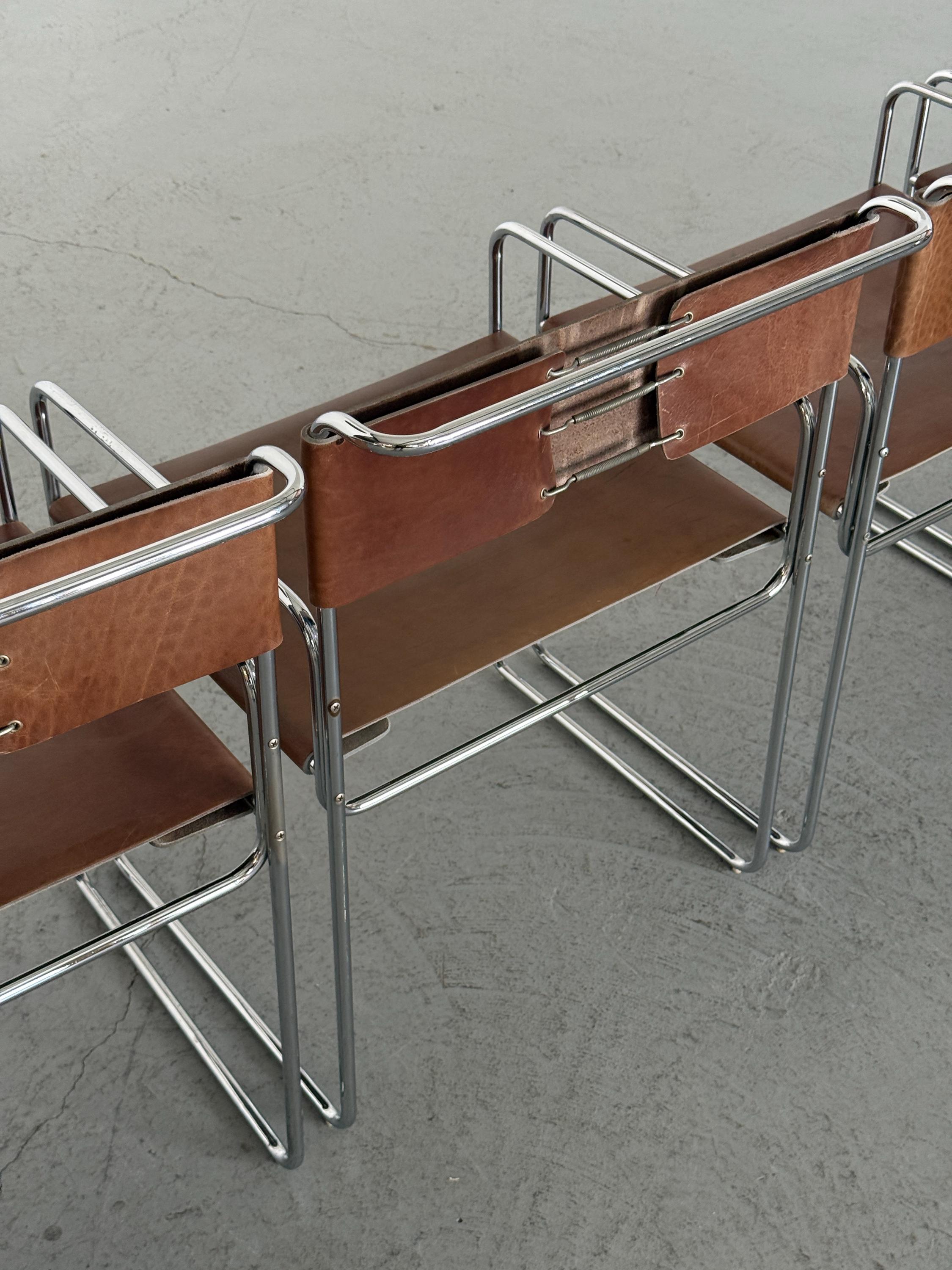 Vintage 'Libellula' Armchairs by Giovanni Carini for Planula