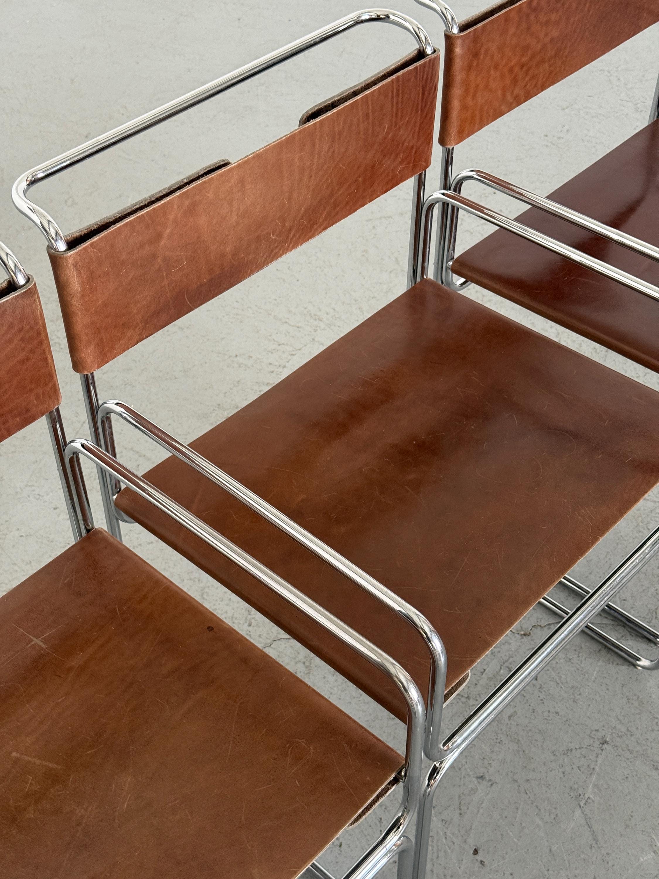 Vintage 'Libellula' Armchairs by Giovanni Carini for Planula