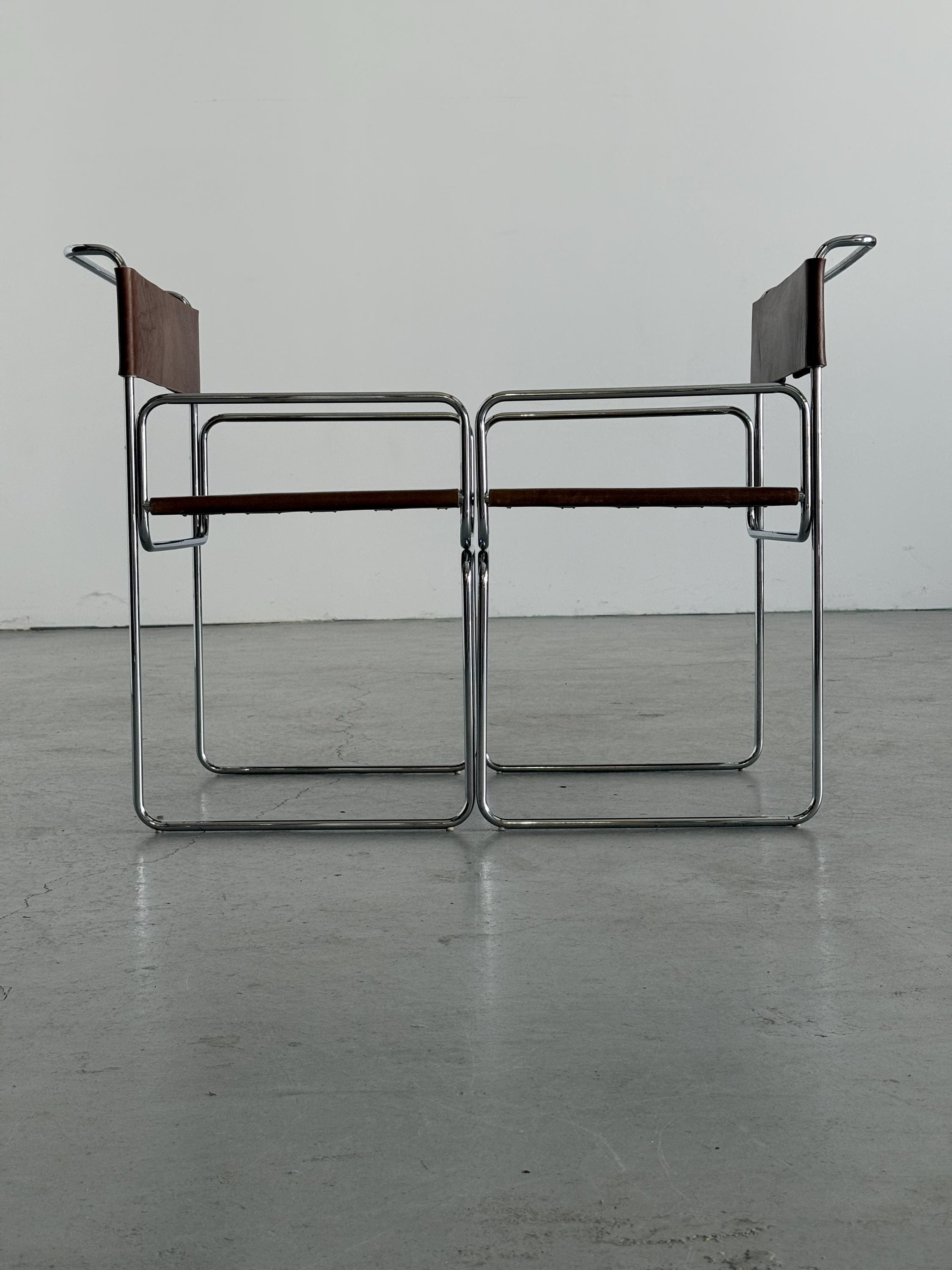 Vintage 'Libellula' Armchairs by Giovanni Carini for Planula