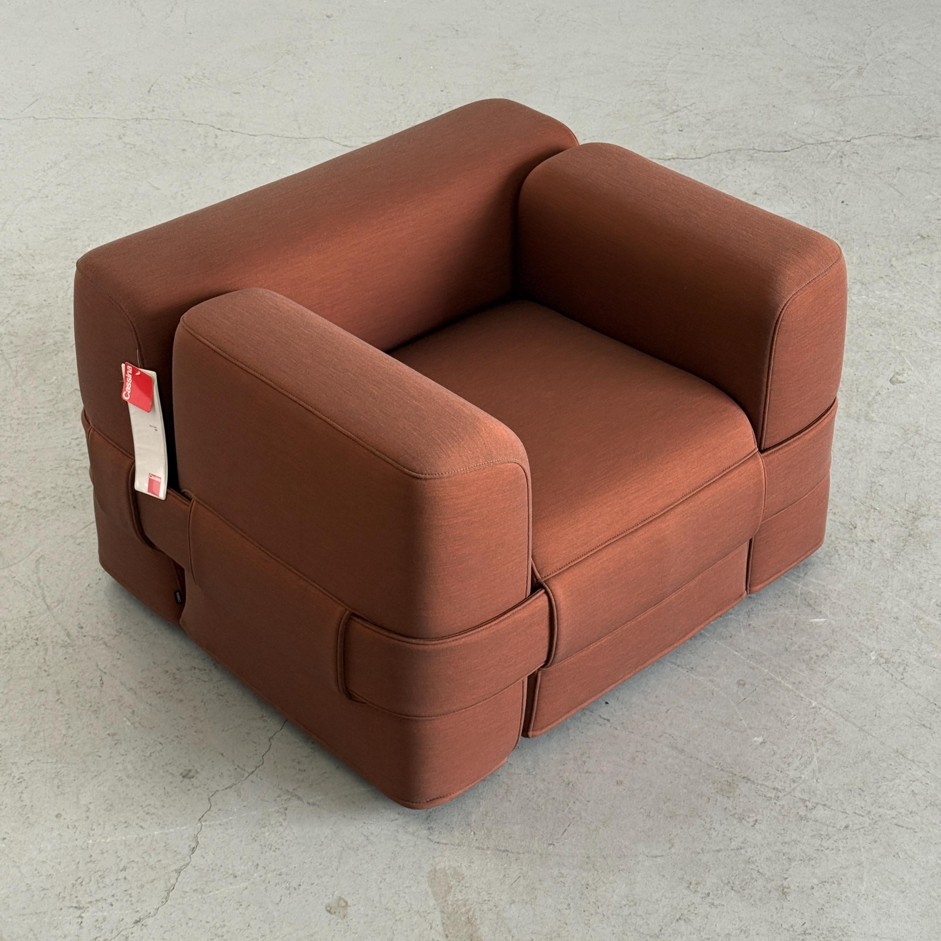 MB1 Quartet Armchair or Model 932 by Mario Bellini for Cassina