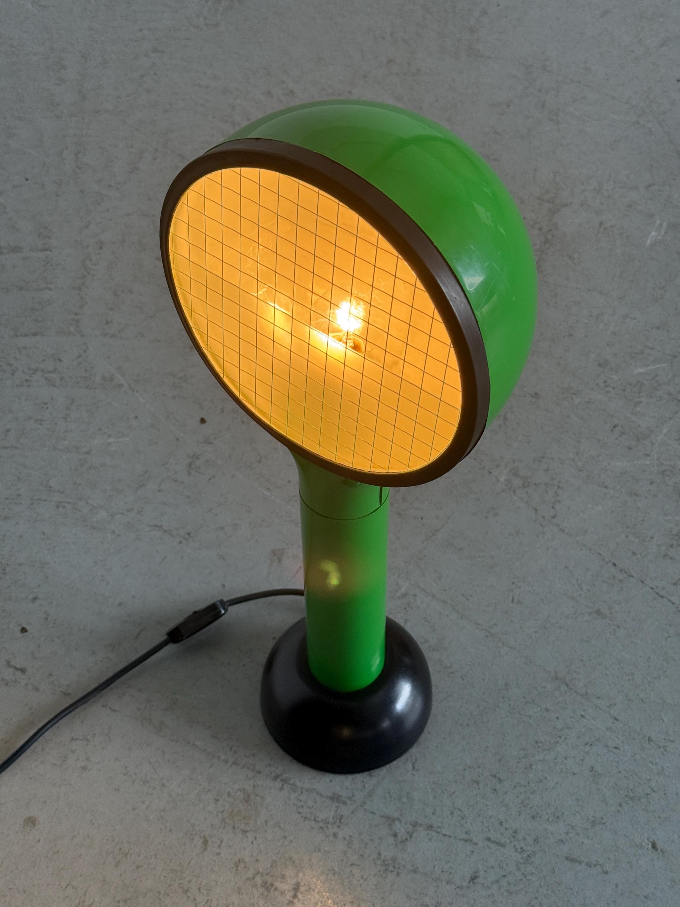 Space Age ‘Drive’ Table Lamp by Adalberto dal Lago for Bieffeplast