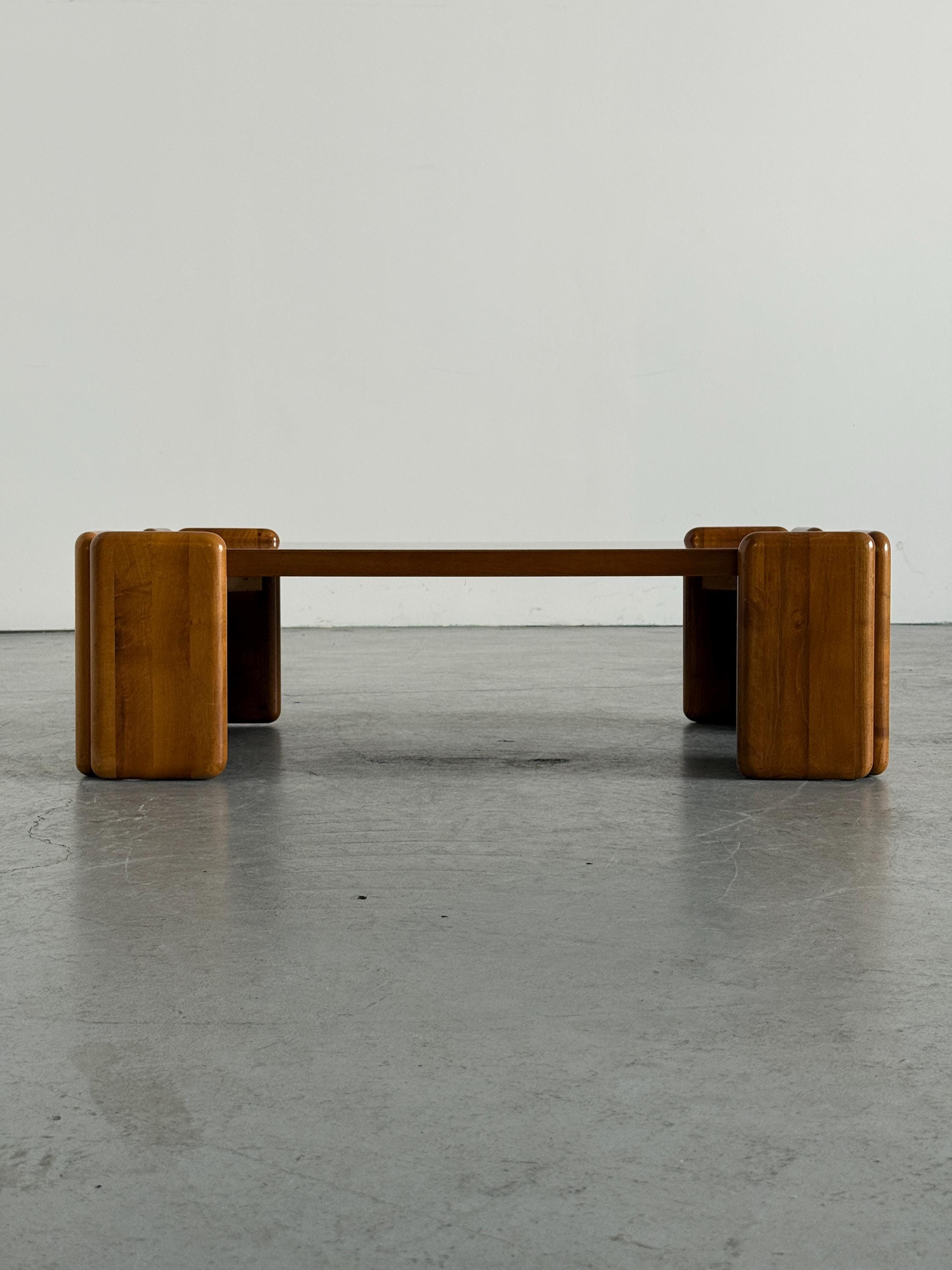 Sapporo Walnut Coffee Table by Mario Marenco for Mobilgirgi