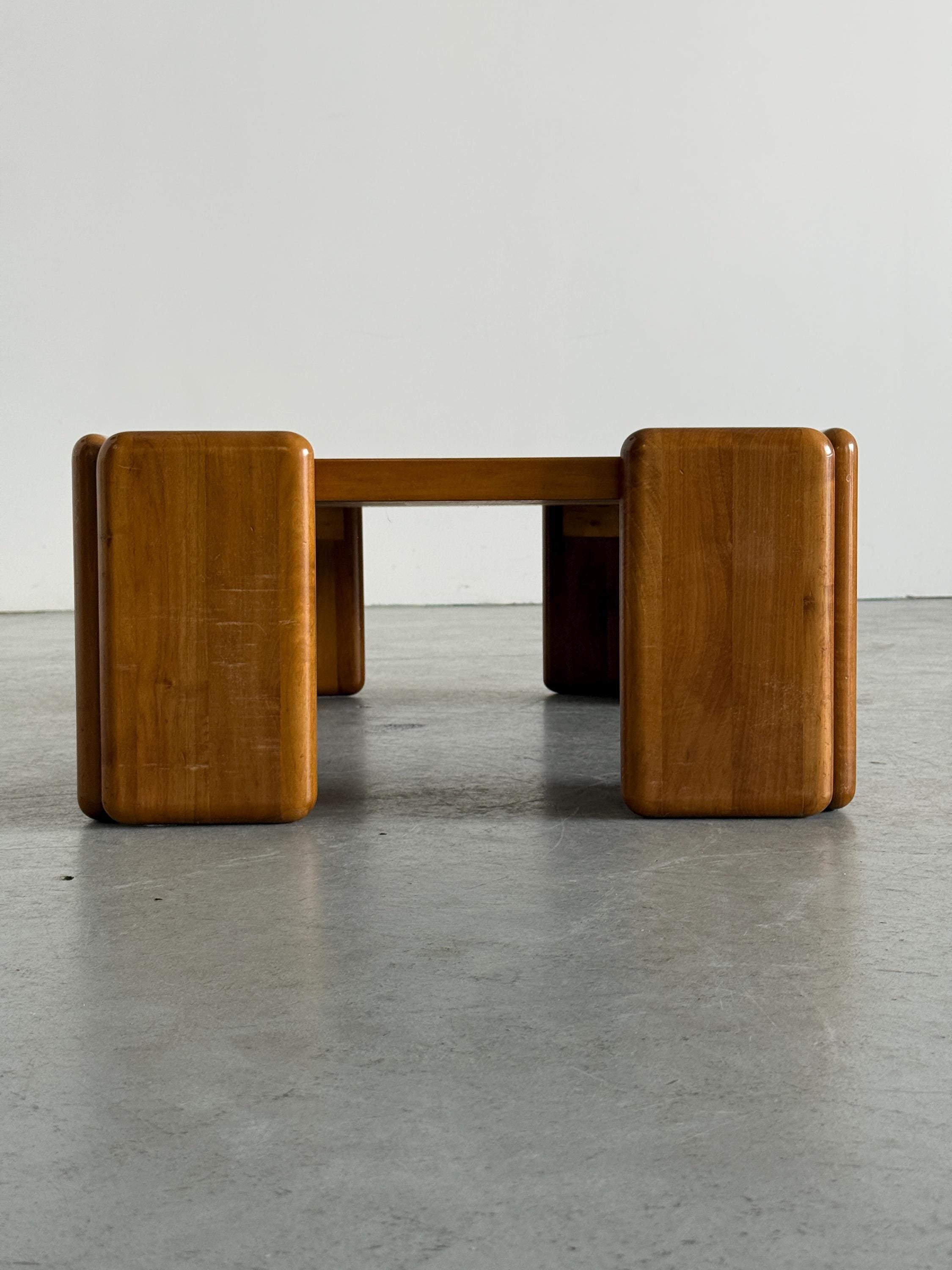Sapporo Walnut Coffee Table by Mario Marenco for Mobilgirgi