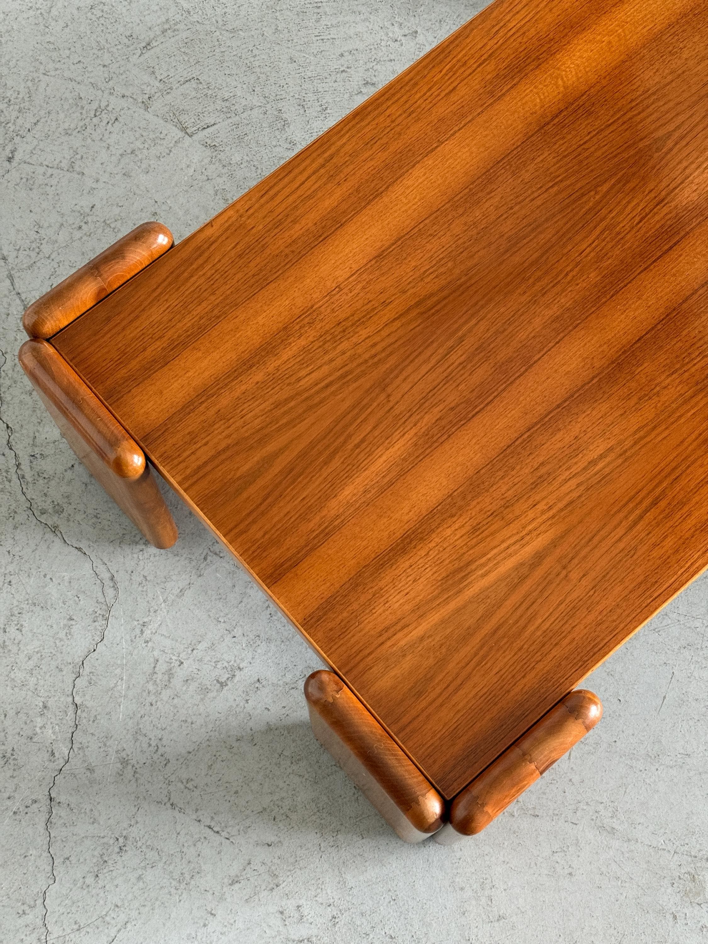 Sapporo Walnut Coffee Table by Mario Marenco for Mobilgirgi