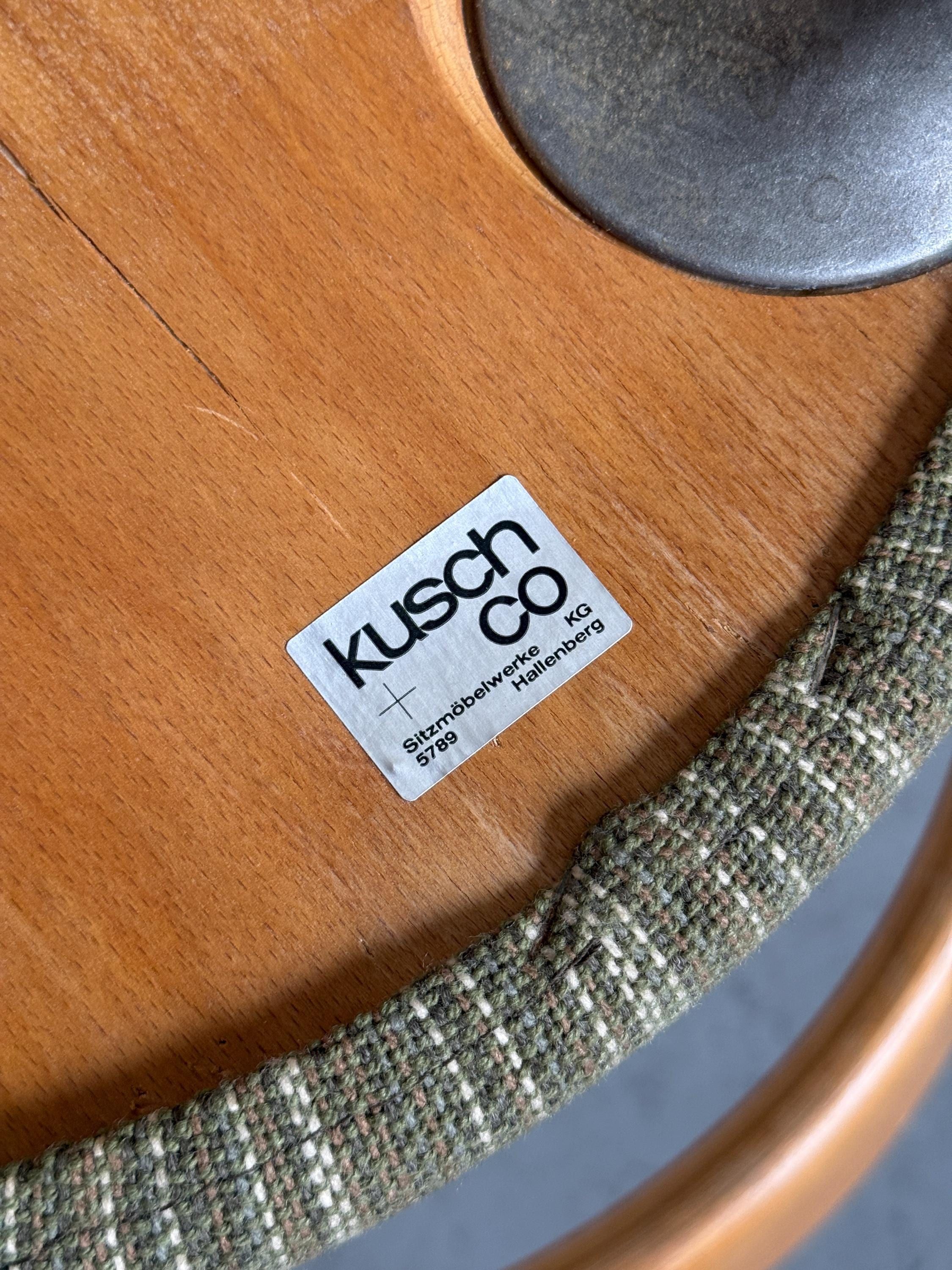 Bruno Rey 'Bull Horn' Dining Chairs for Kusch & Co