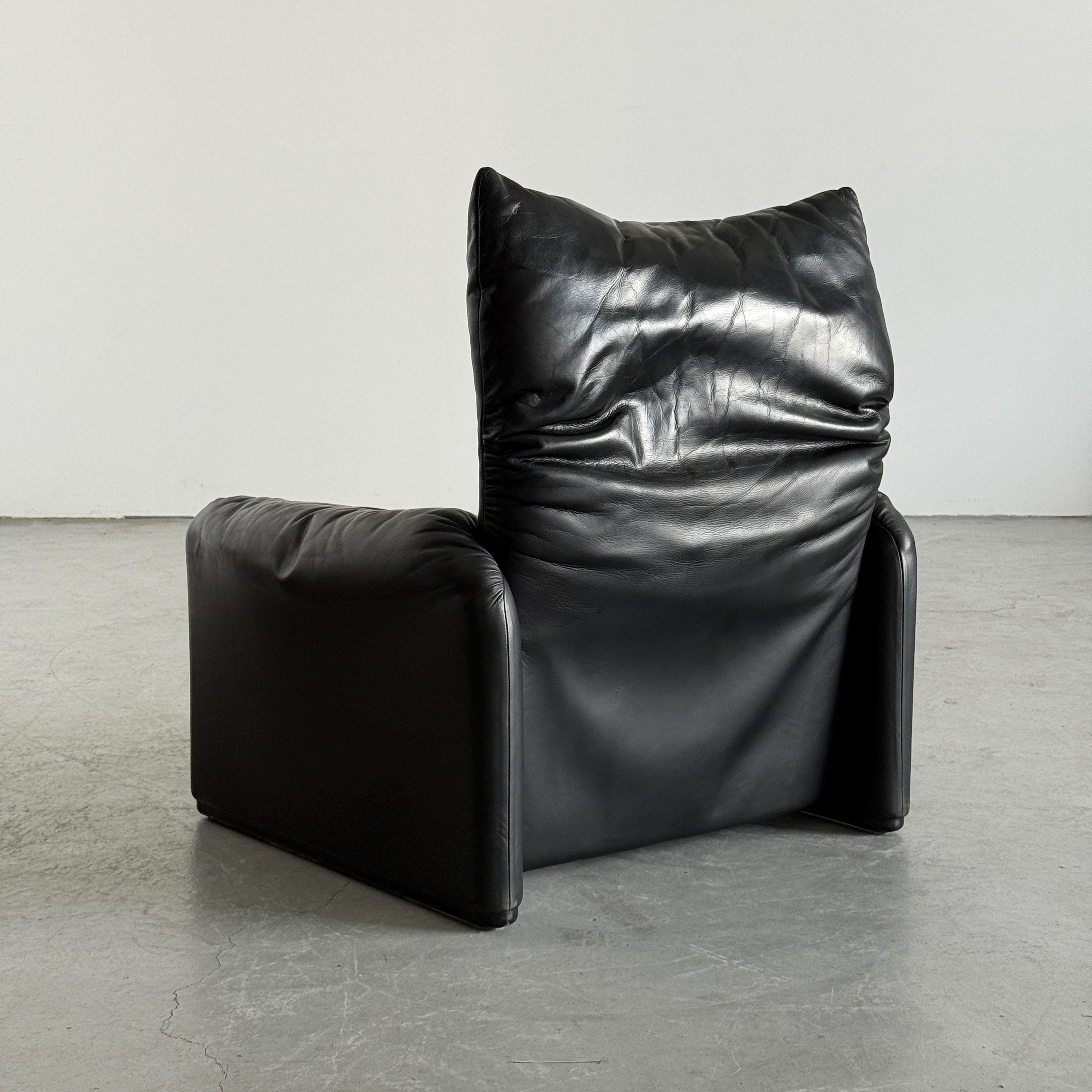Maralunga Armchair by Vico Magistretti for Cassina