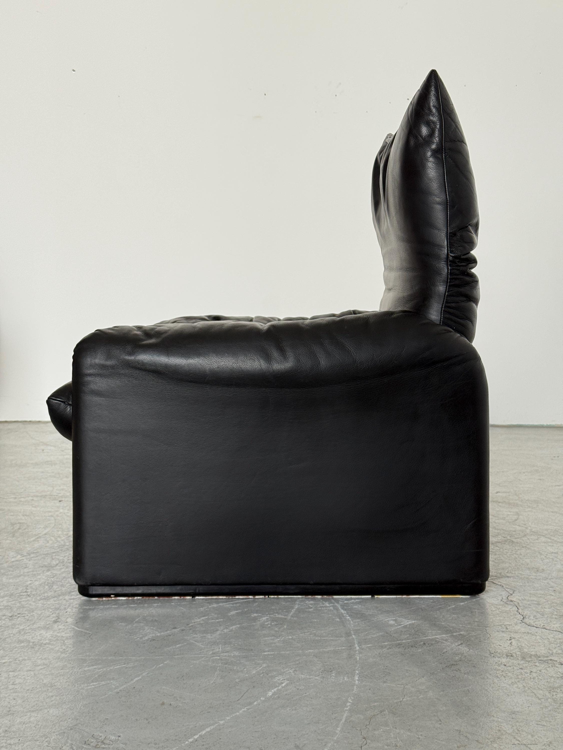 Maralunga Armchair by Vico Magistretti for Cassina