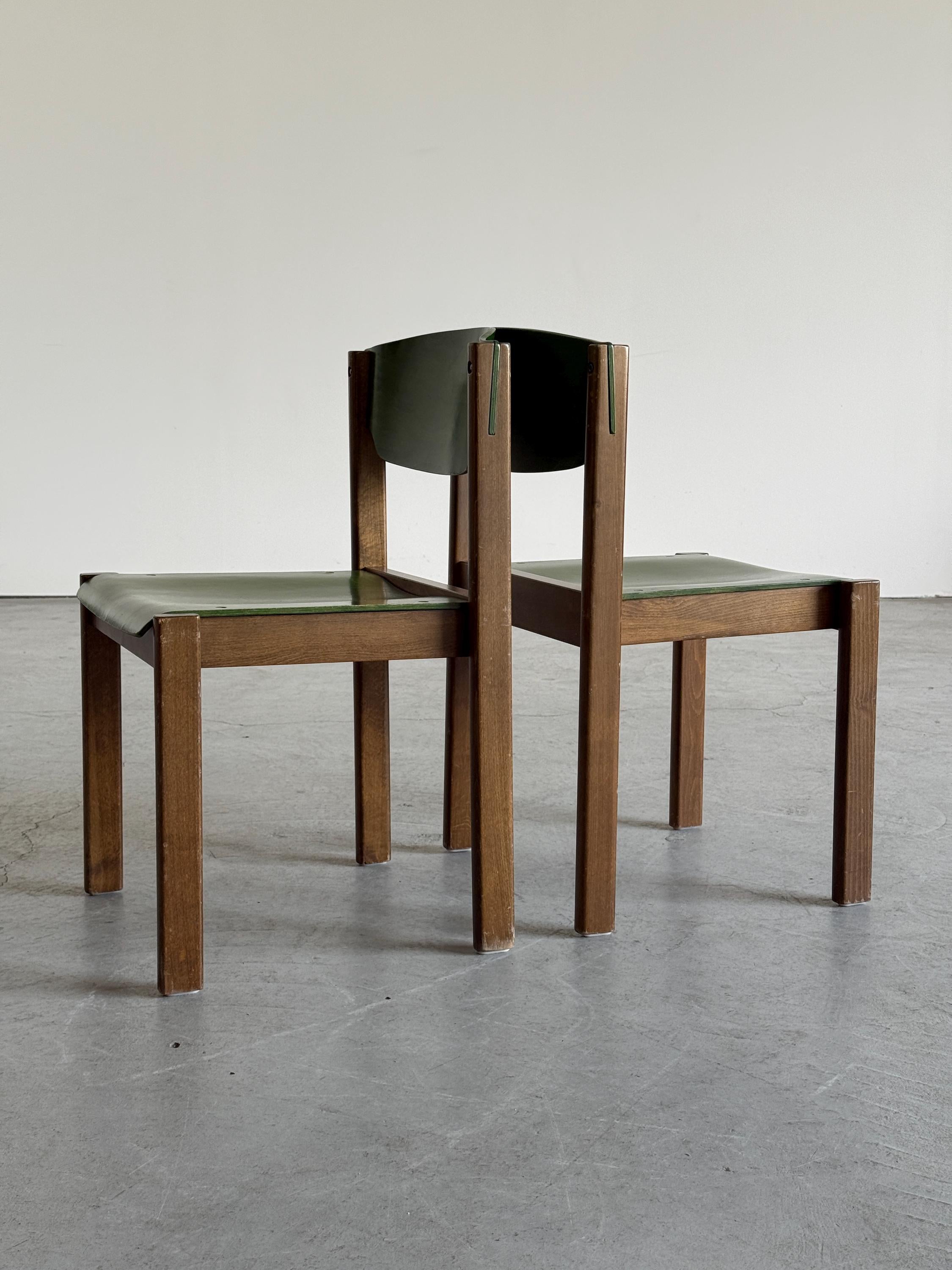 Mid-Century Stacking Chairs by Kusch + Co