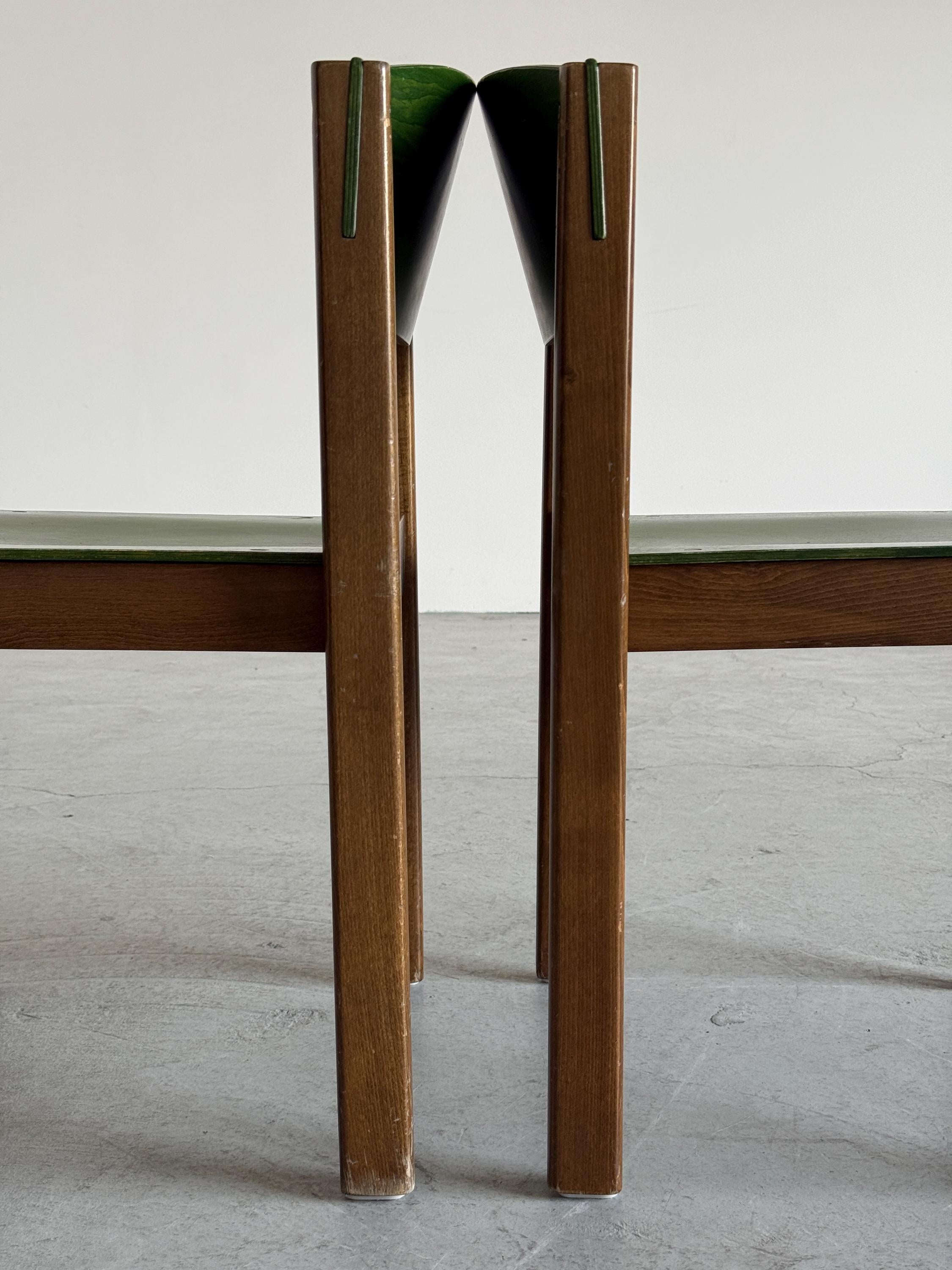 Mid-Century Stacking Chairs by Kusch + Co