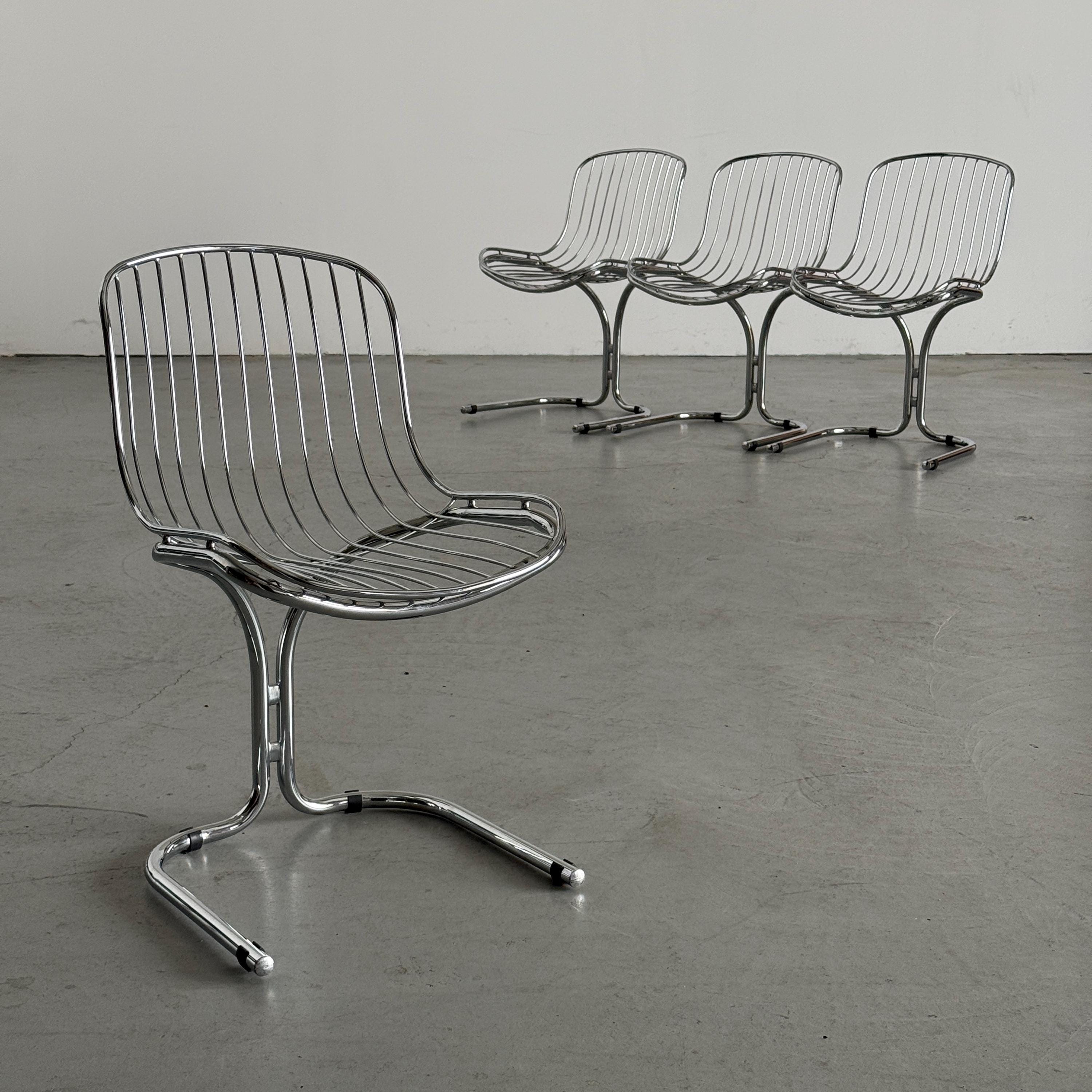 Radiofreccia Dining Chairs by Gastone Rinaldi