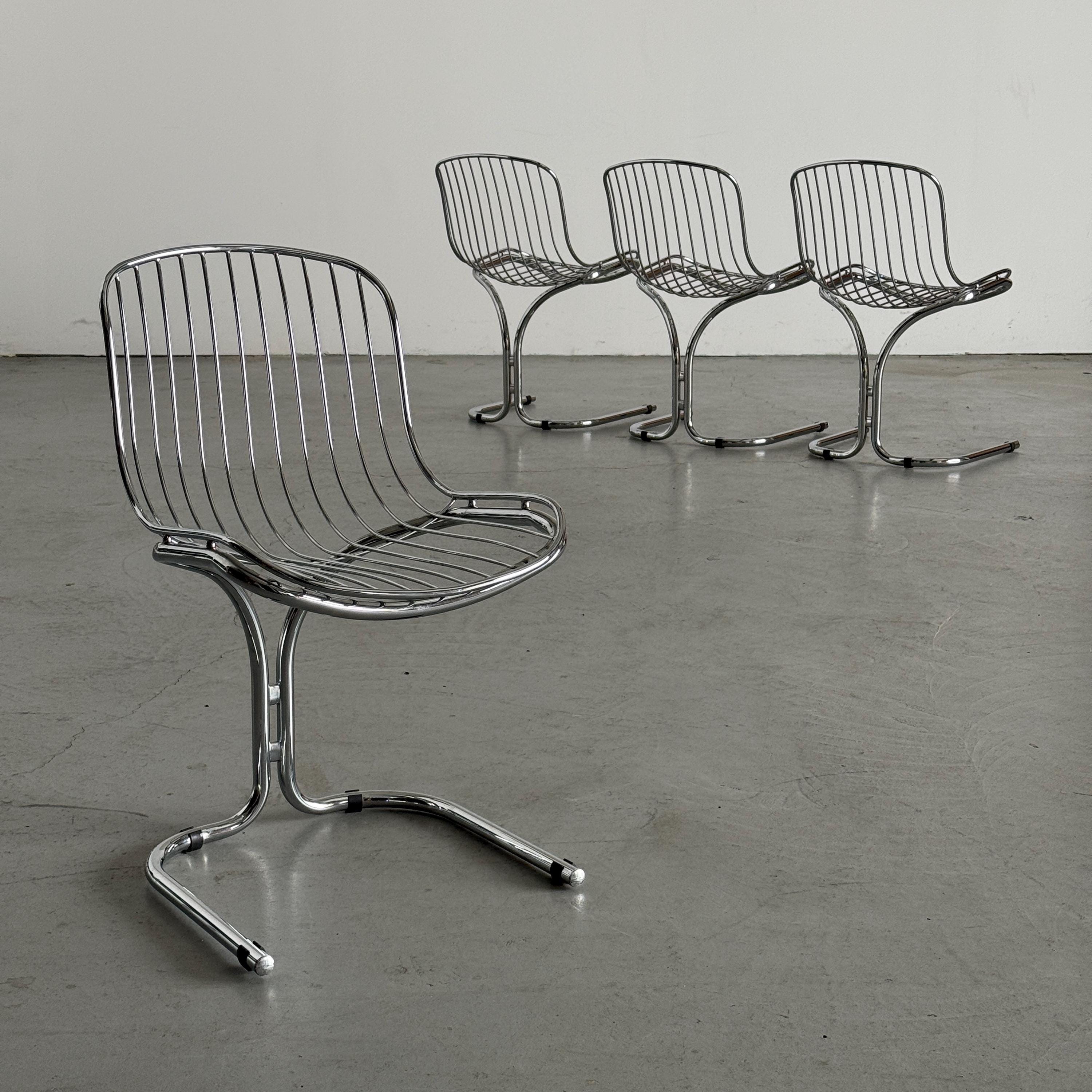 Radiofreccia Dining Chairs by Gastone Rinaldi