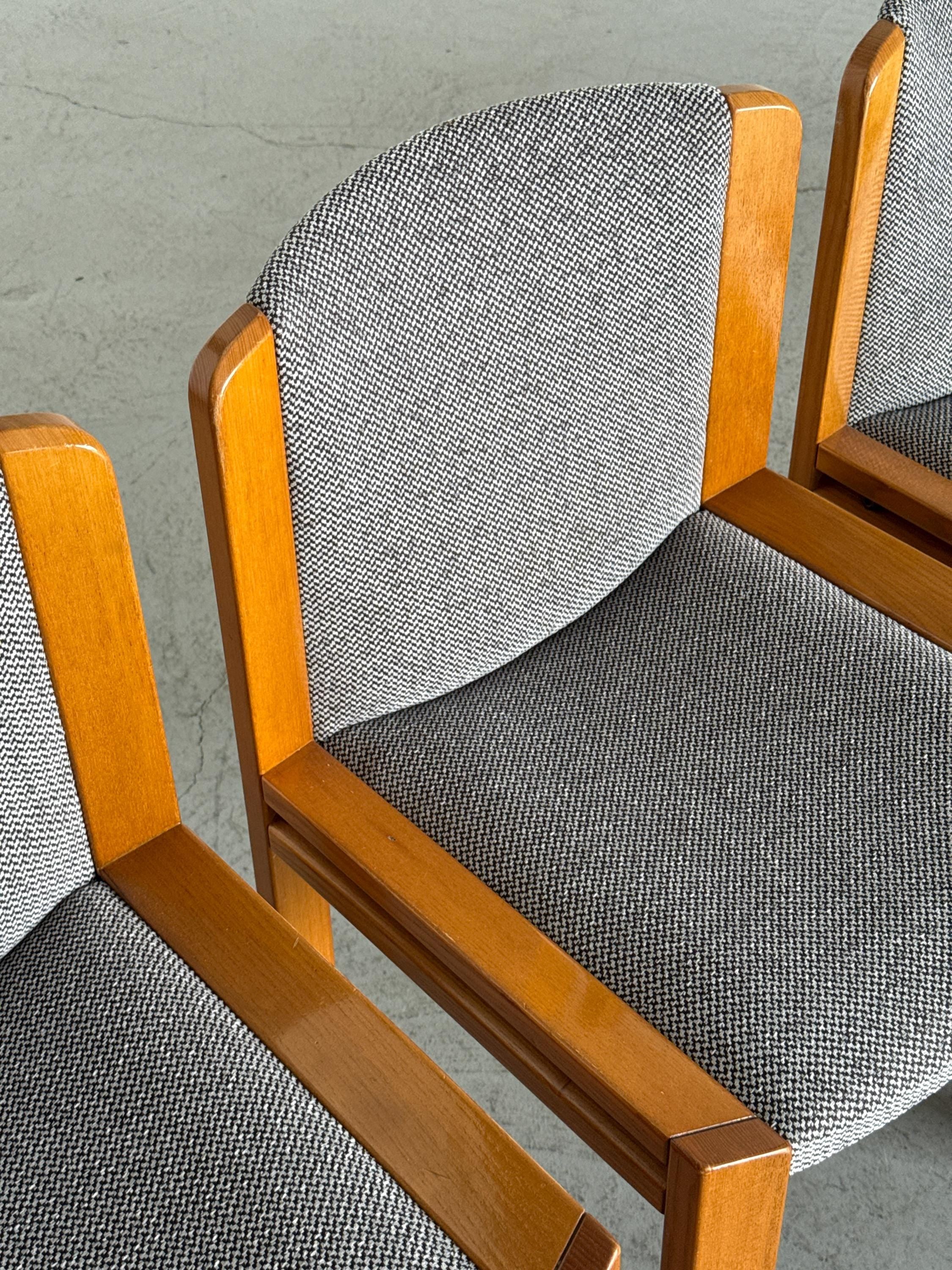 Joe Colombo Model 300 Dining Chairs for Pozzi