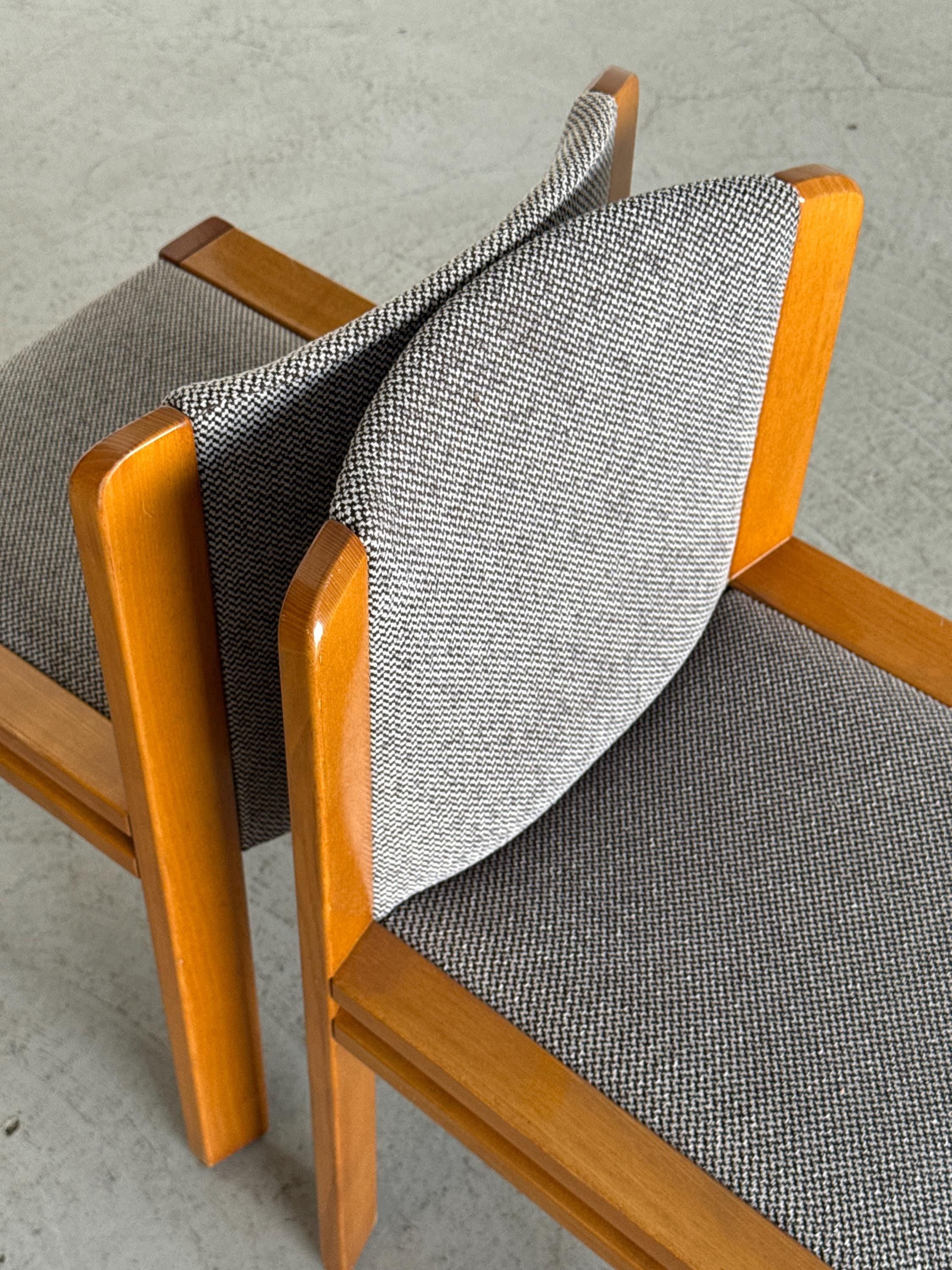 Joe Colombo Model 300 Dining Chairs for Pozzi