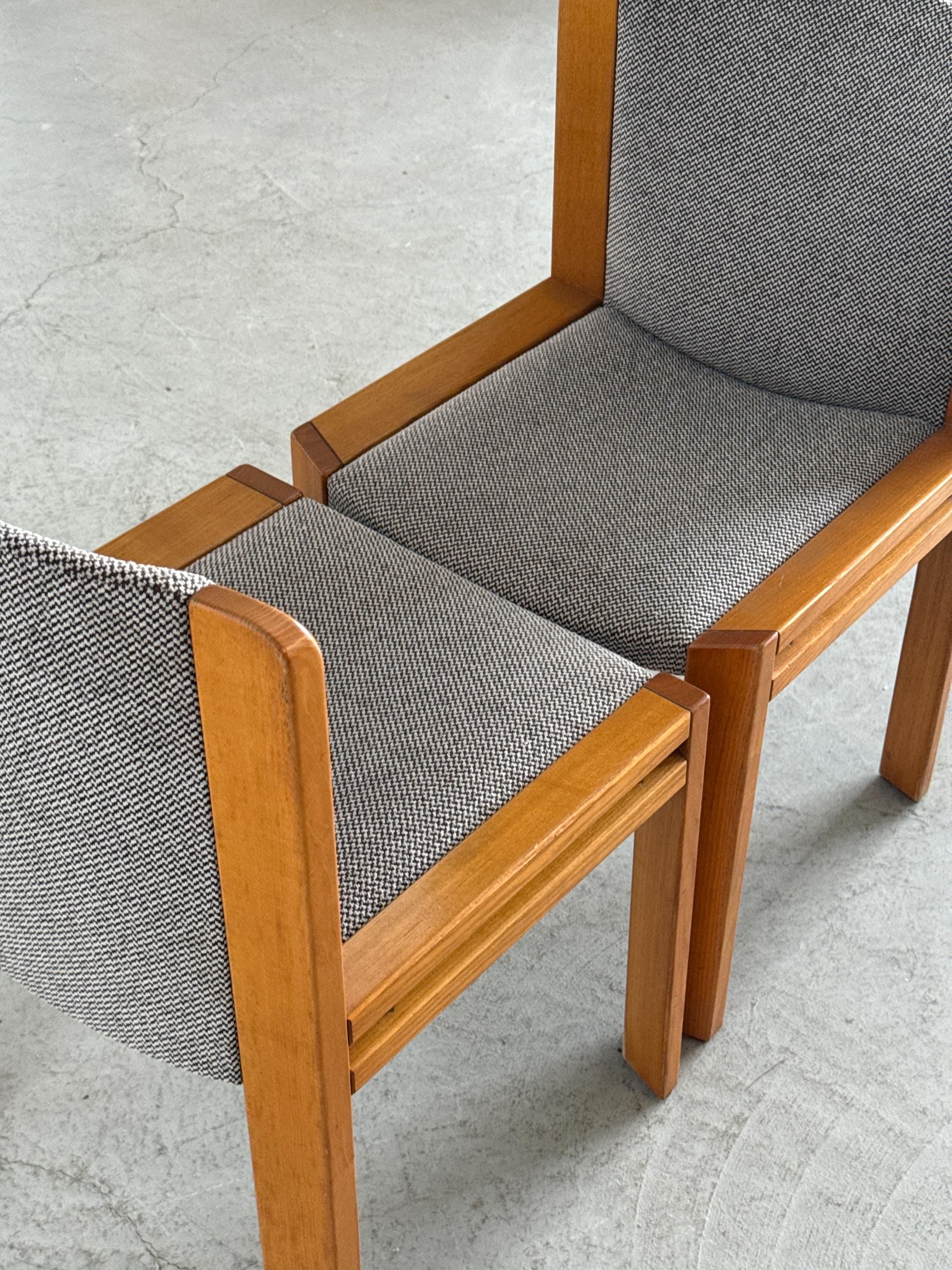Joe Colombo Model 300 Dining Chairs for Pozzi