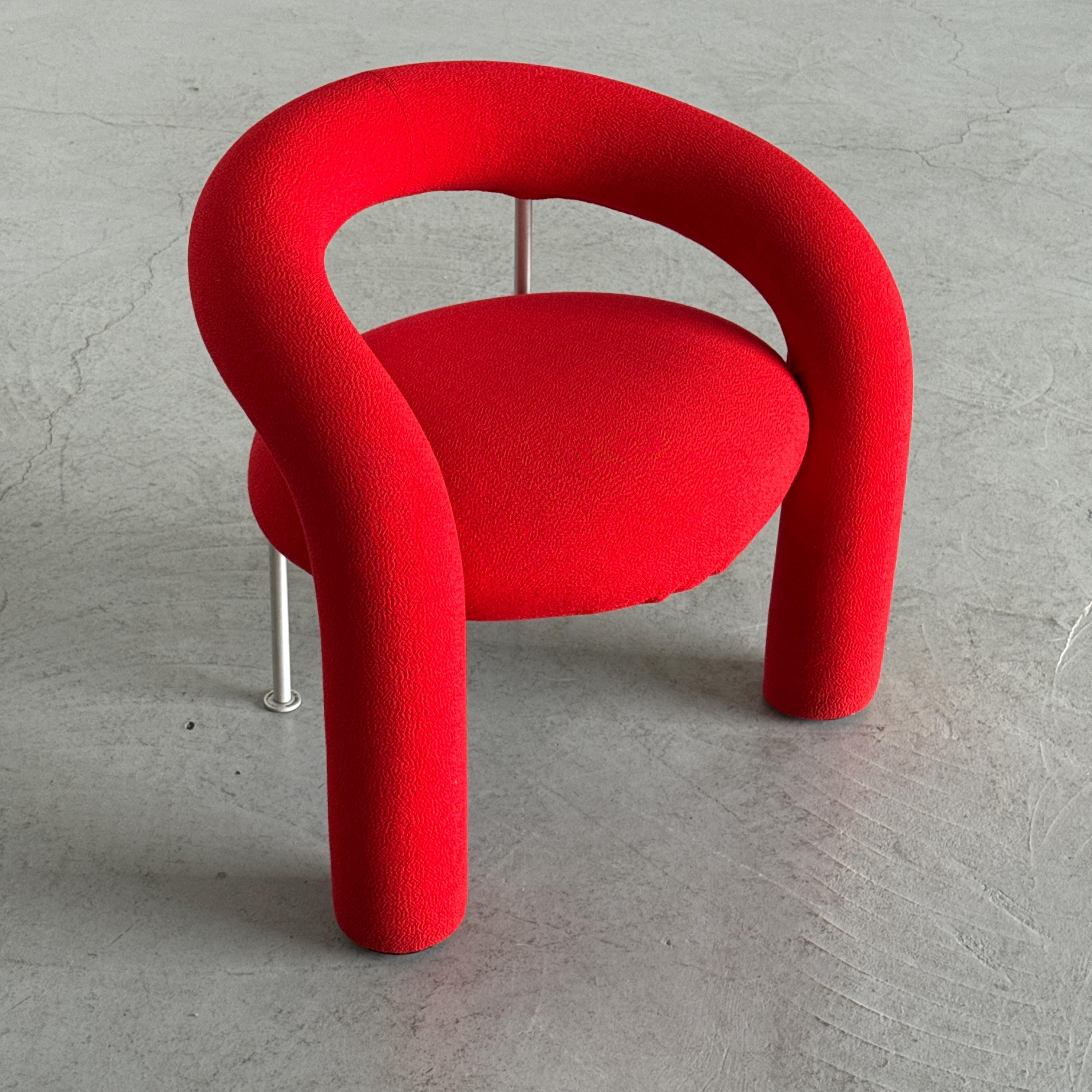 Tube Lounge Chair by Anna & Carlo Bartoli for Rossi di Albizzate