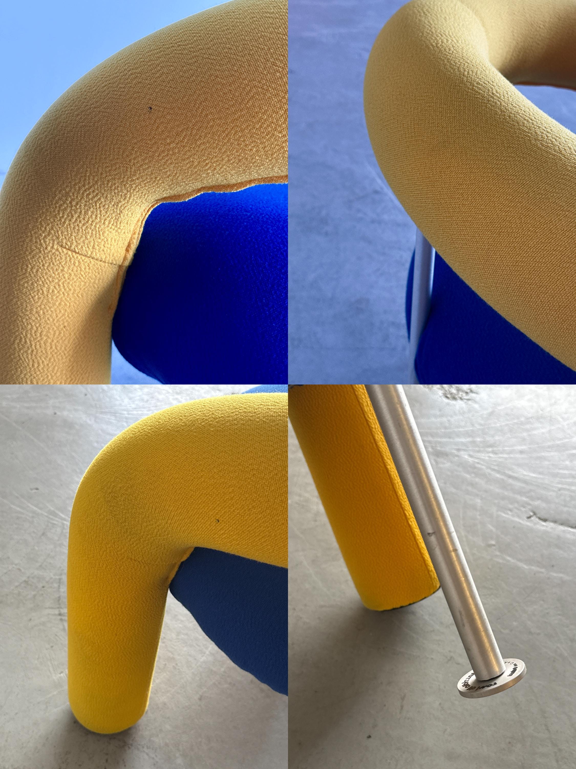 Tube Lounge Chair by Anna & Carlo Bartoli for Rossi di Albizzate