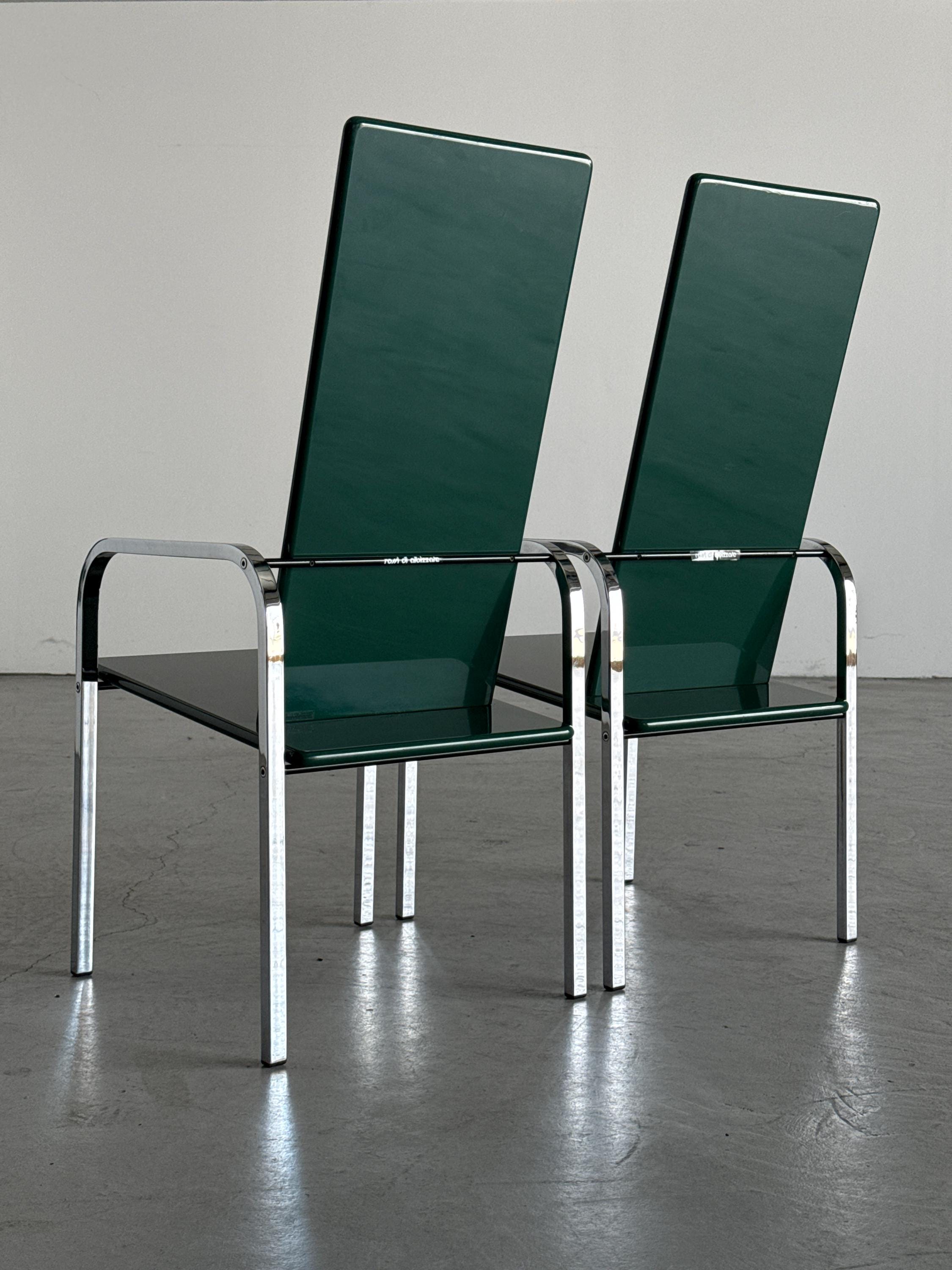 Hilversum Chairs by Carlo Bartoli for Rossi di Albizzate