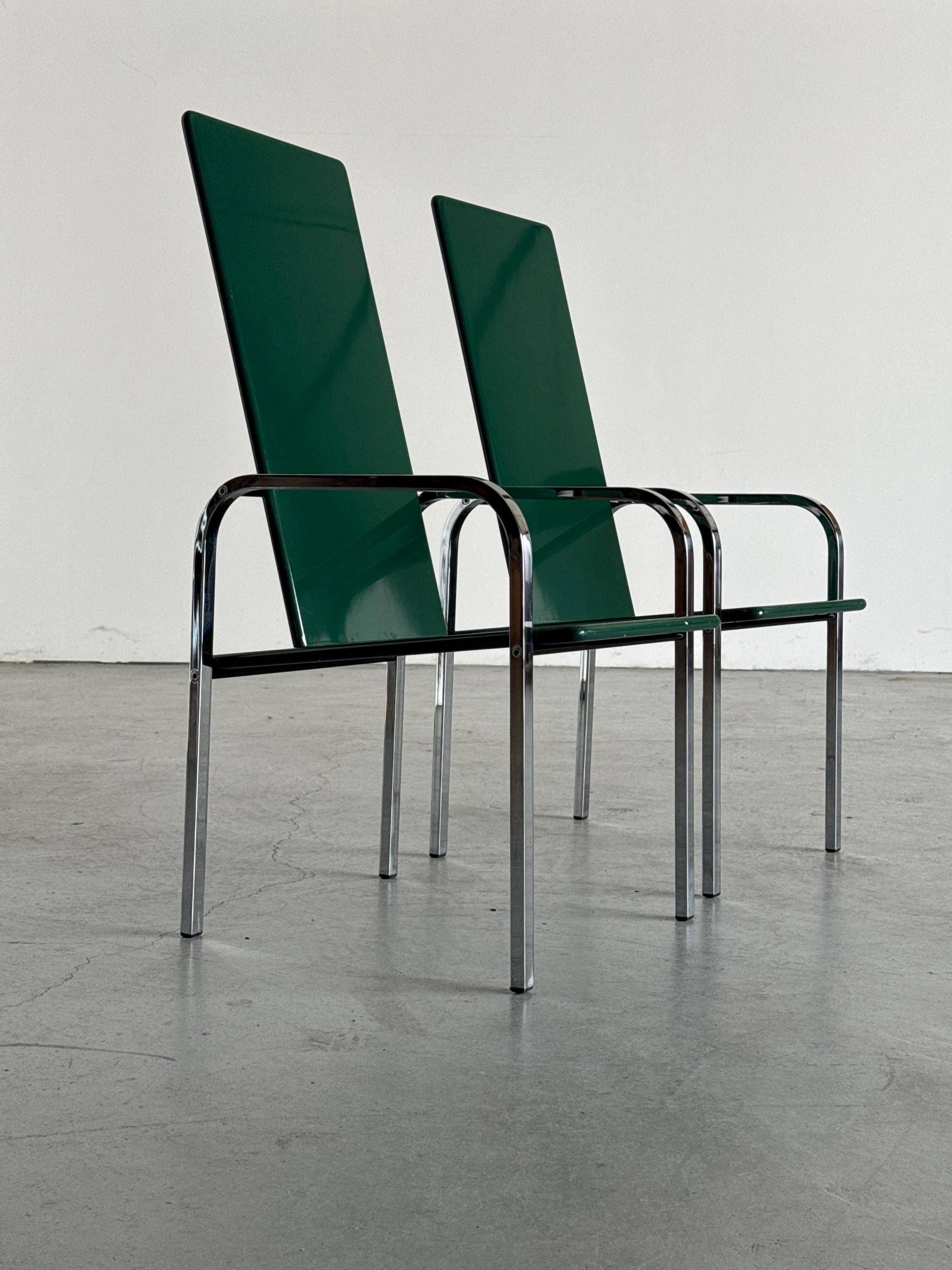 Hilversum Chairs by Carlo Bartoli for Rossi di Albizzate