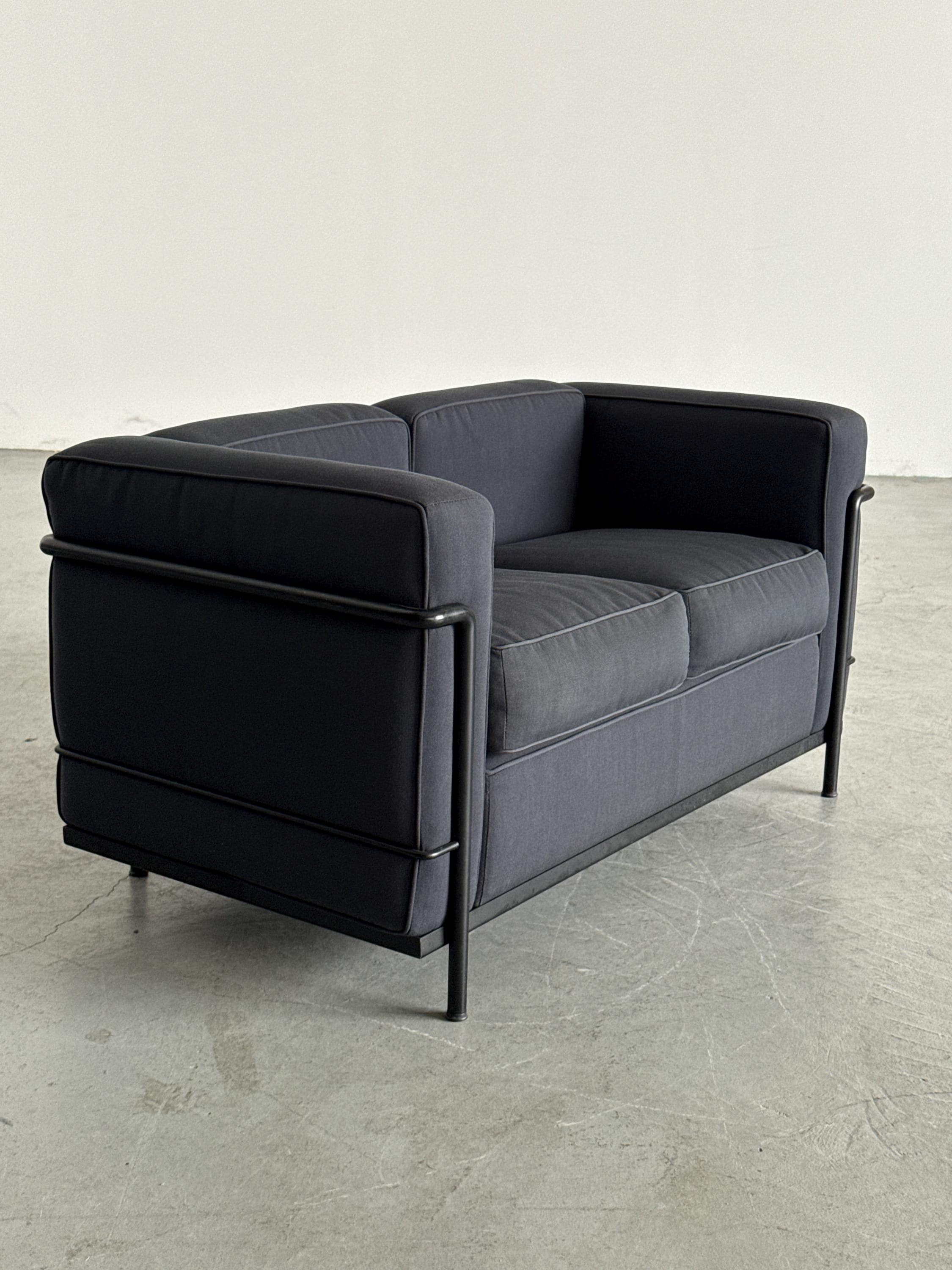 Cassina LC2 Sofa by Le Corbusier, Charlotte Perriand and Pierre Jeanneret