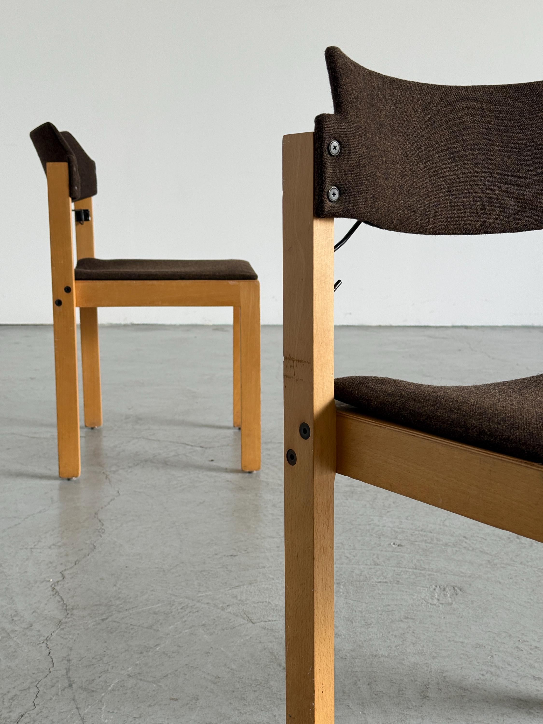 Canto Chairs by Rainer Schell for Schlapp Möbel