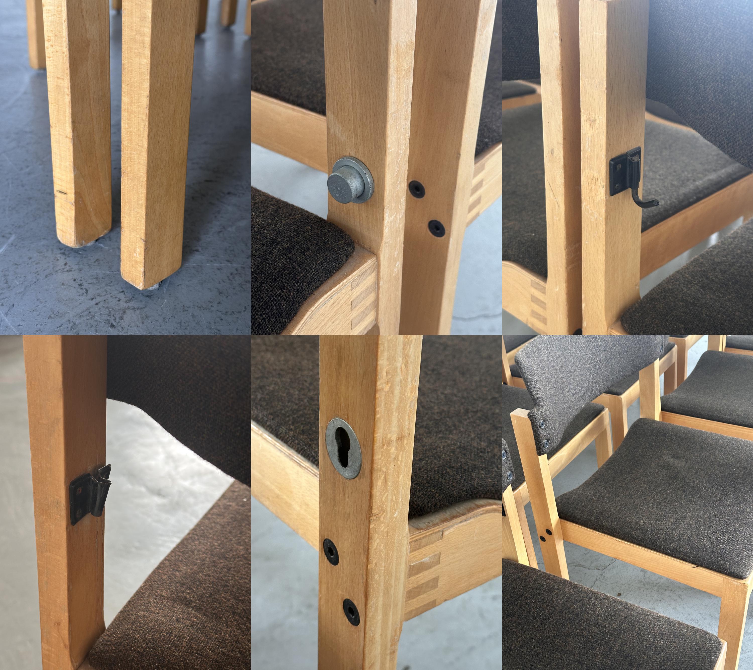 Canto Chairs by Rainer Schell for Schlapp Möbel