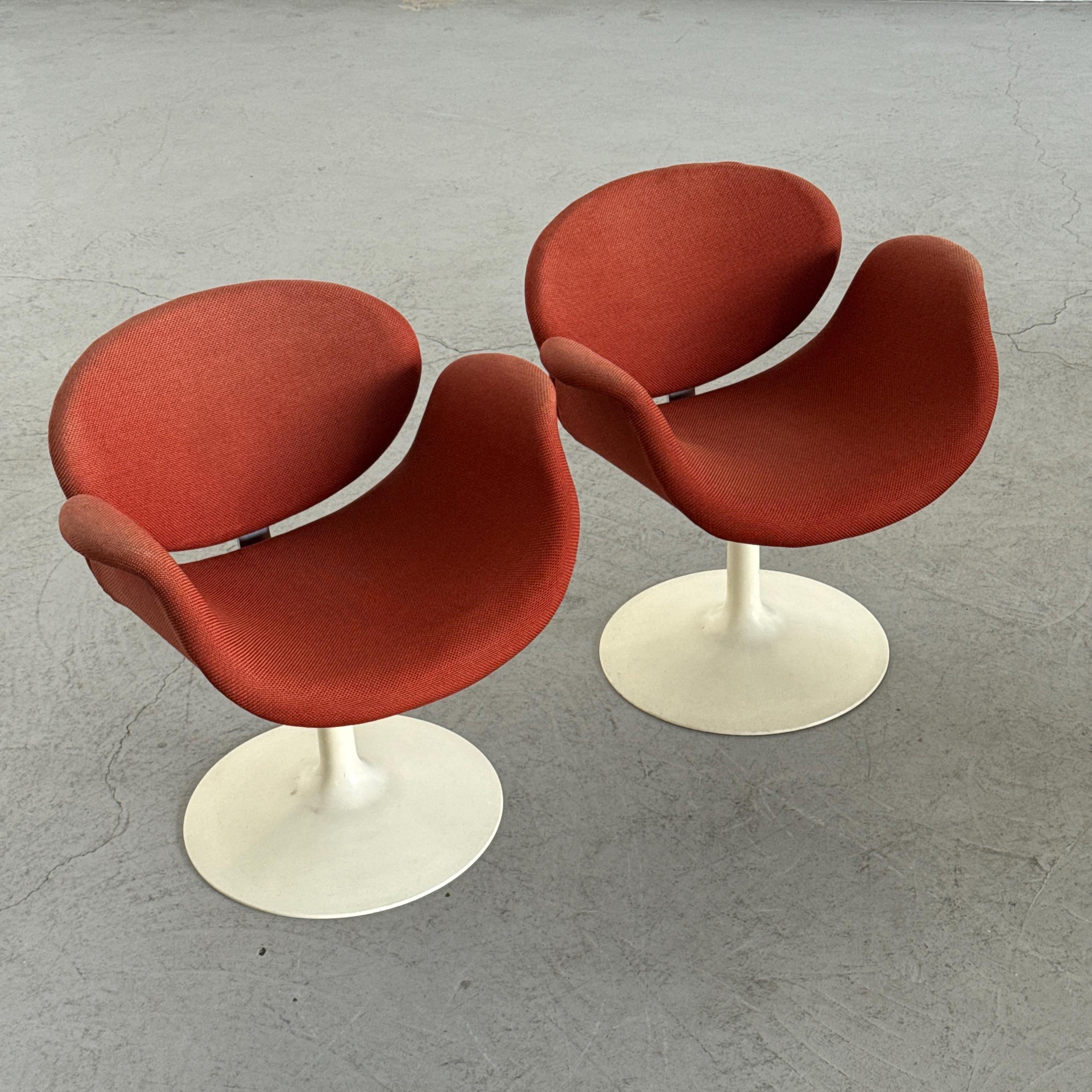 Early Little Tulip Swivel Lounge Chair by Pierre Paulin for Artifort