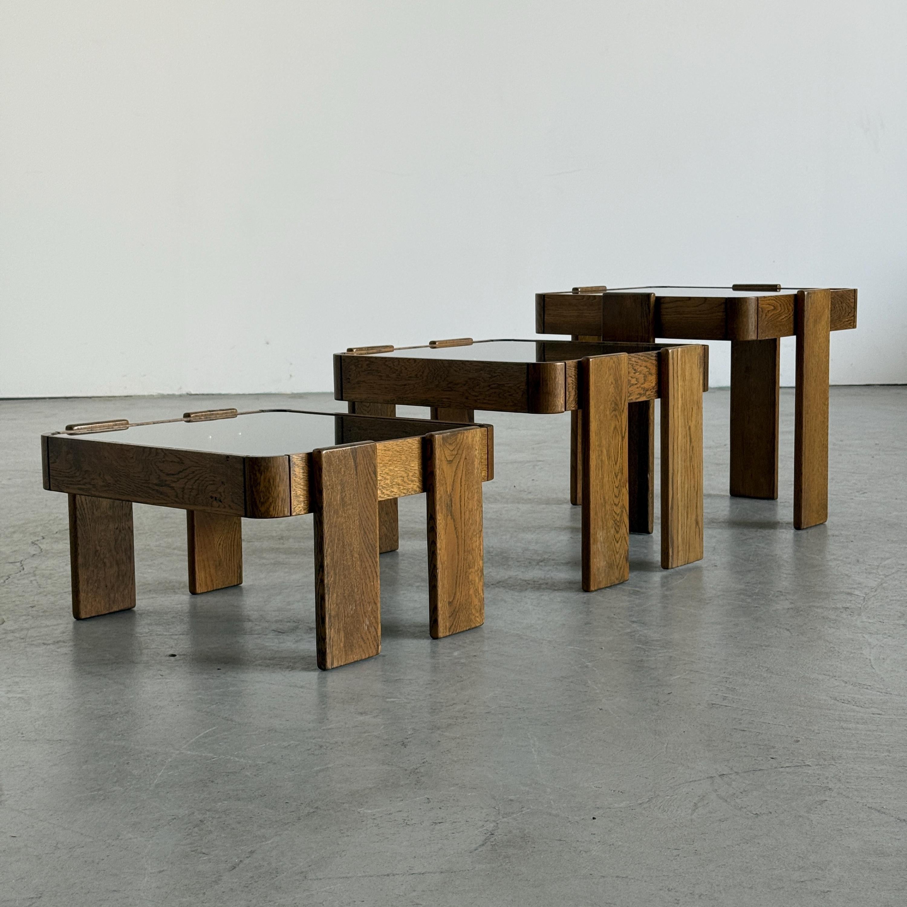 Nesting Tables by Gianfranco Frattini for Meblo