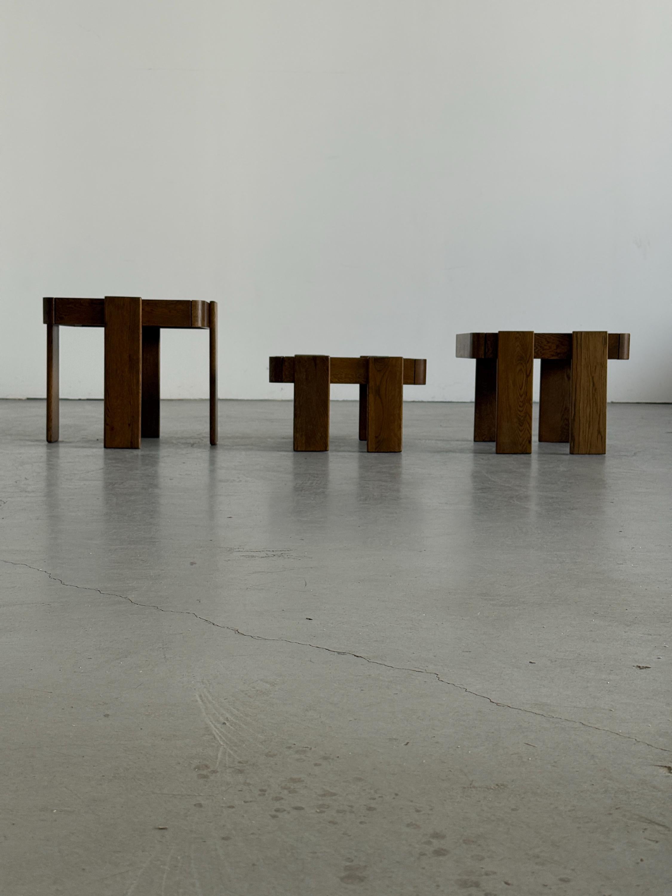 Nesting Tables by Gianfranco Frattini for Meblo