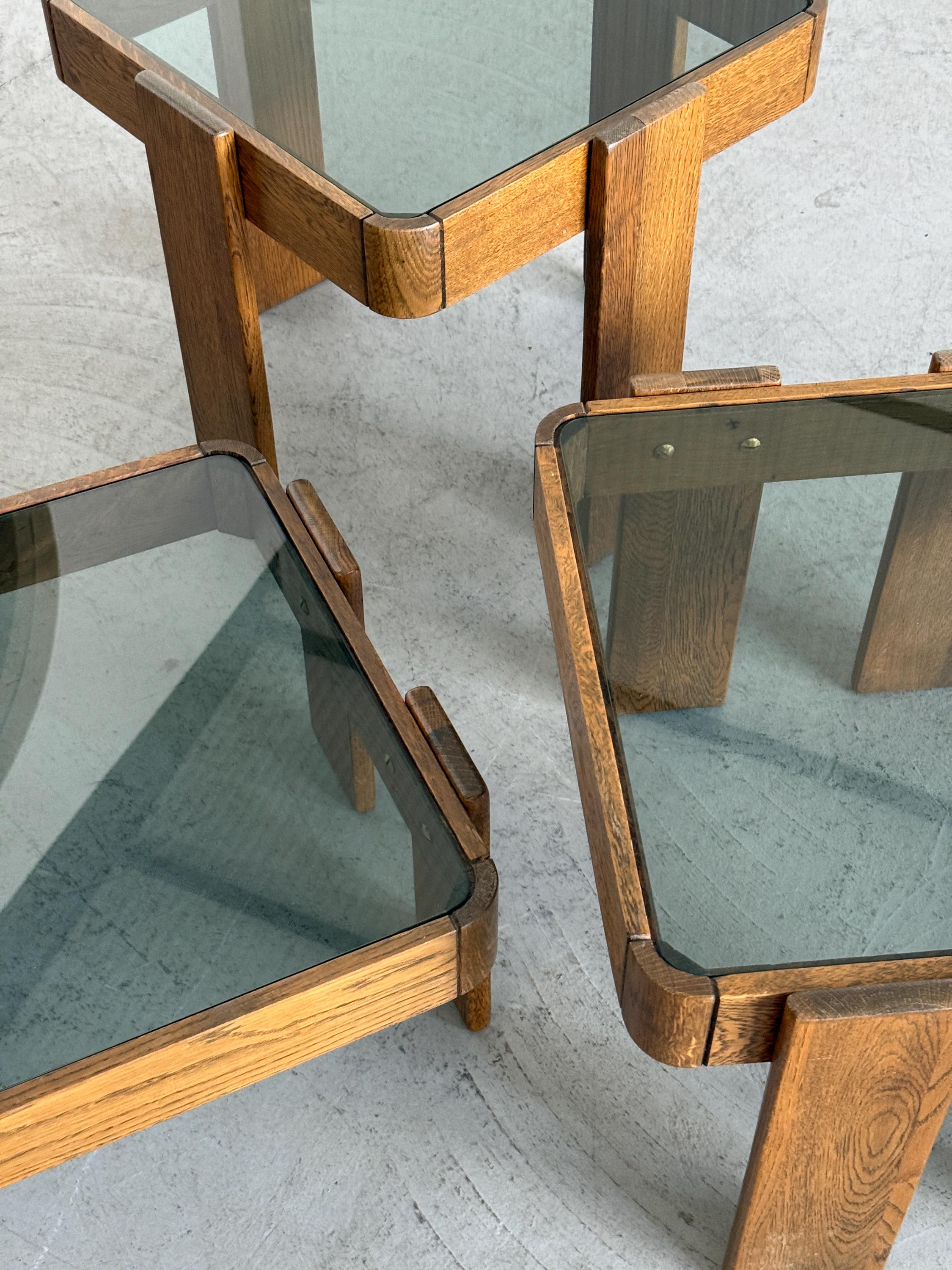 Nesting Tables by Gianfranco Frattini for Meblo