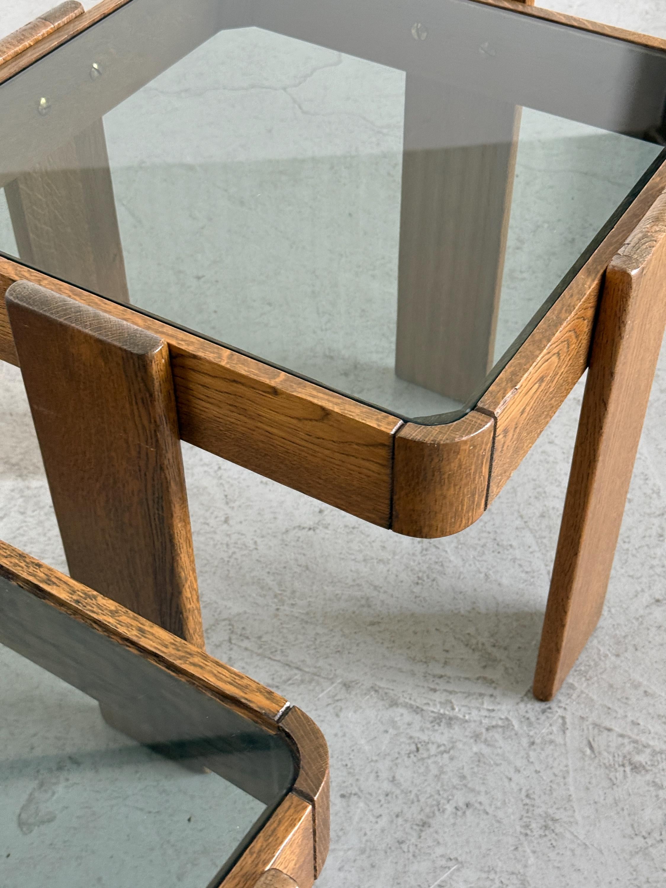 Nesting Tables by Gianfranco Frattini for Meblo
