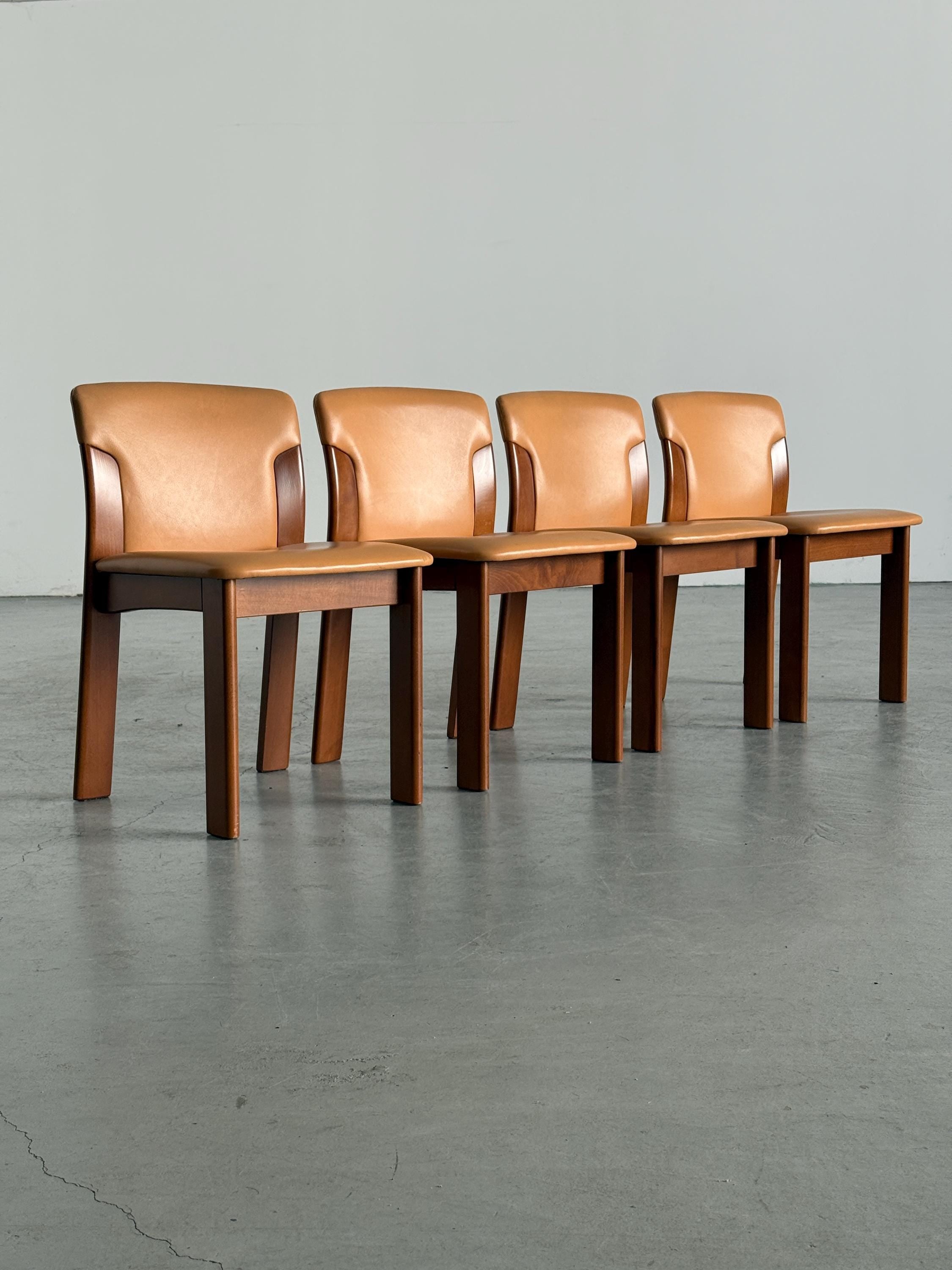 Dining Chairs in Style of Silvio Coppola