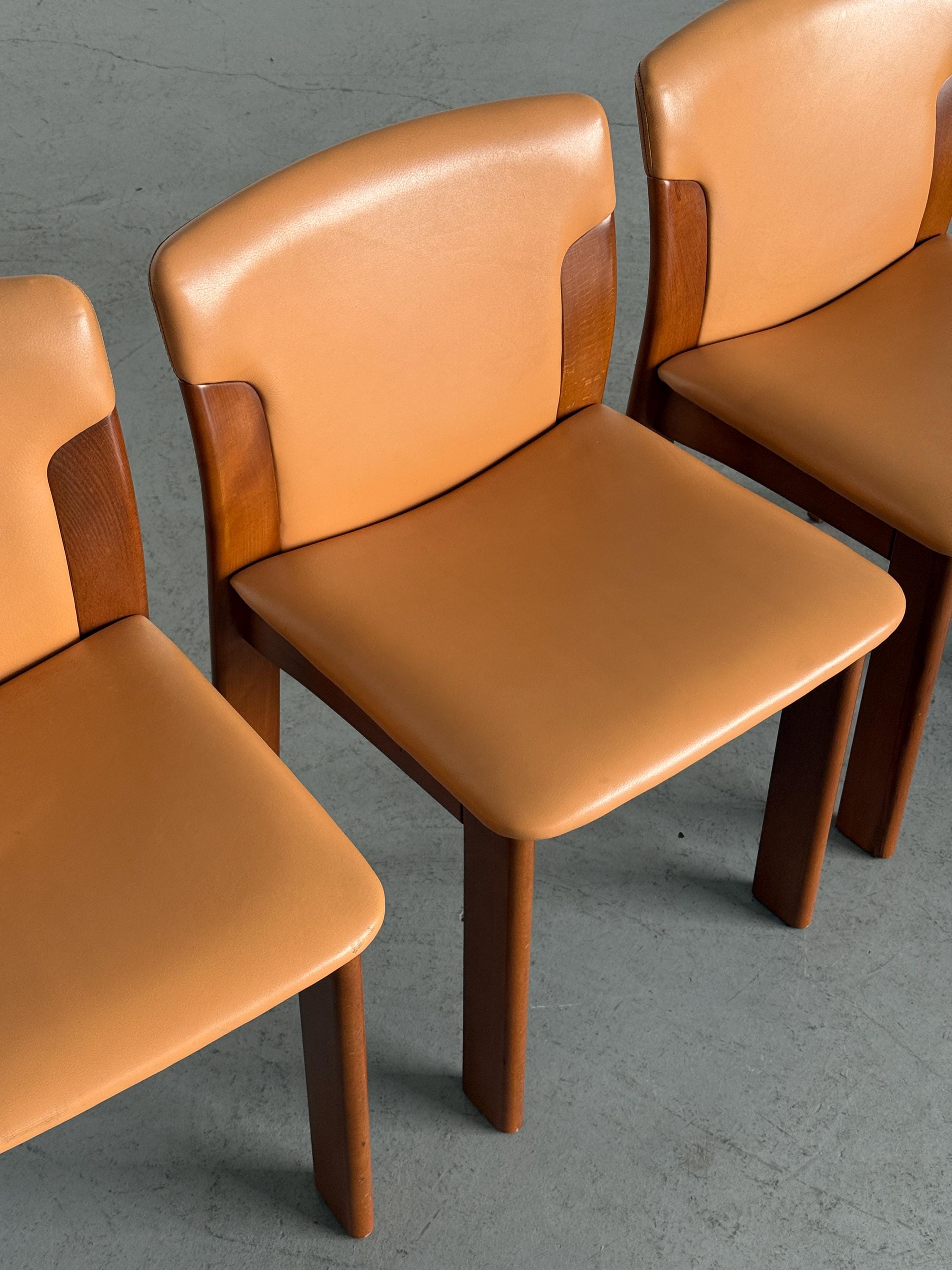 Dining Chairs in Style of Silvio Coppola