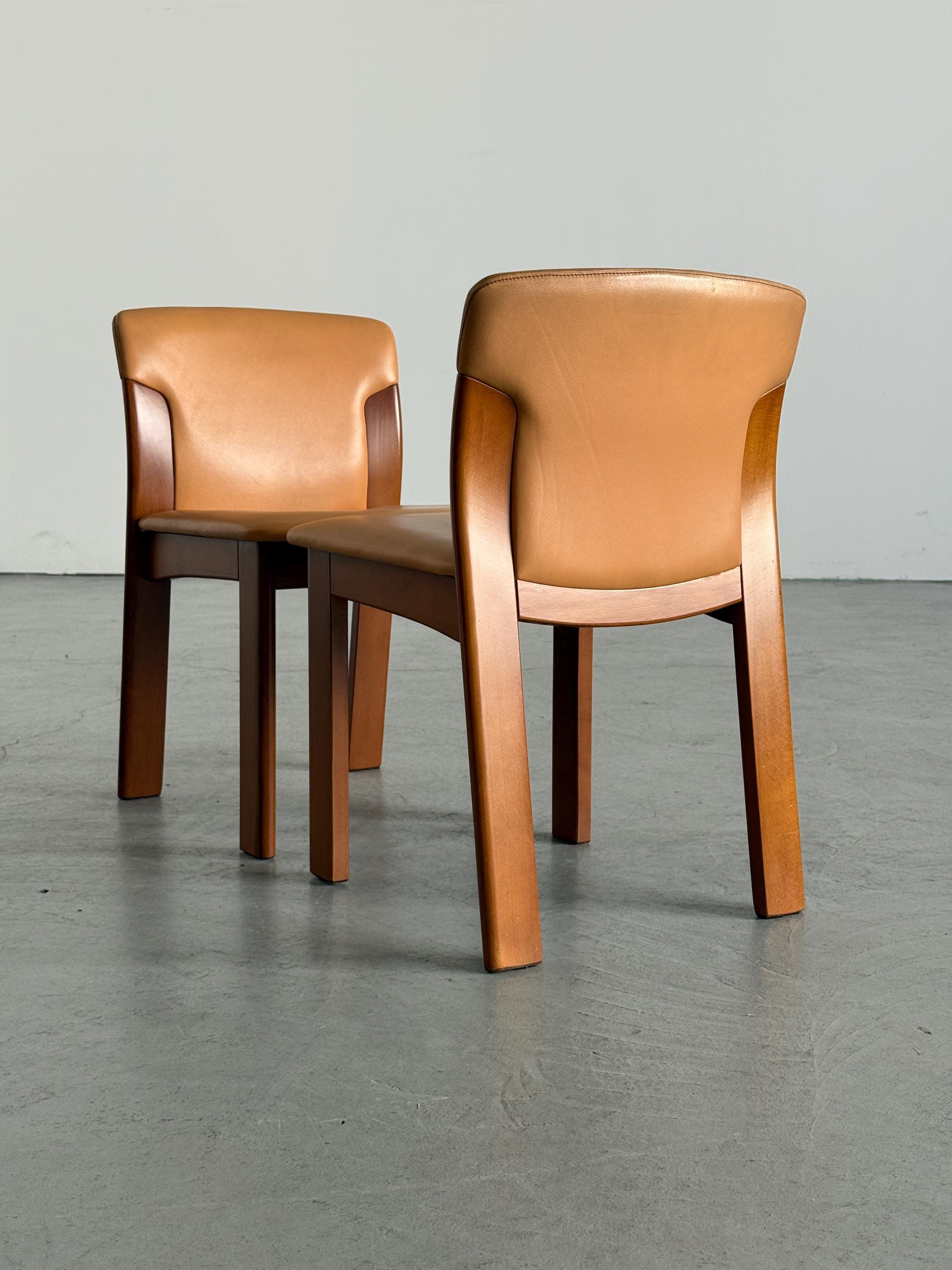 Dining Chairs in Style of Silvio Coppola