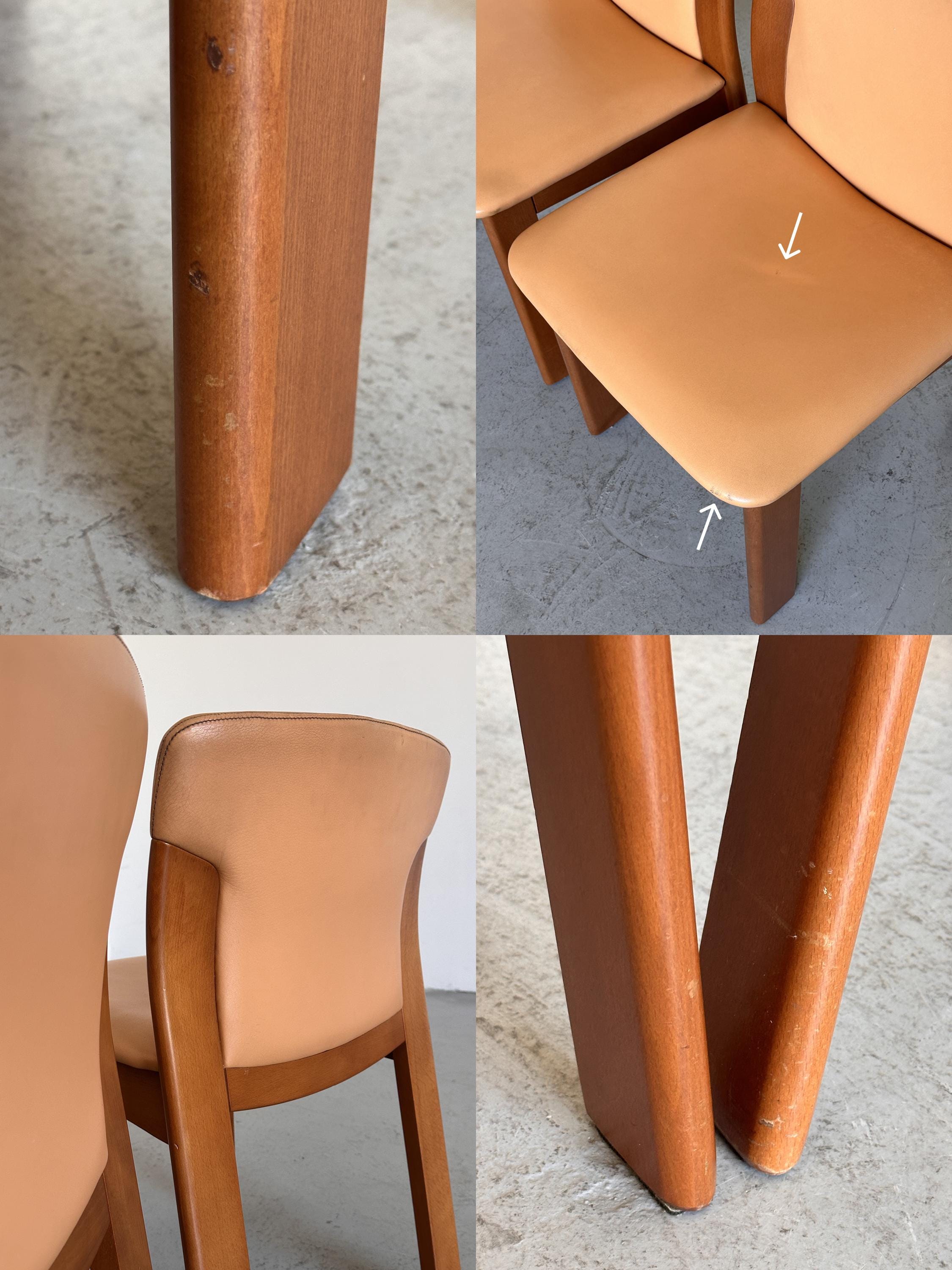 Dining Chairs in Style of Silvio Coppola