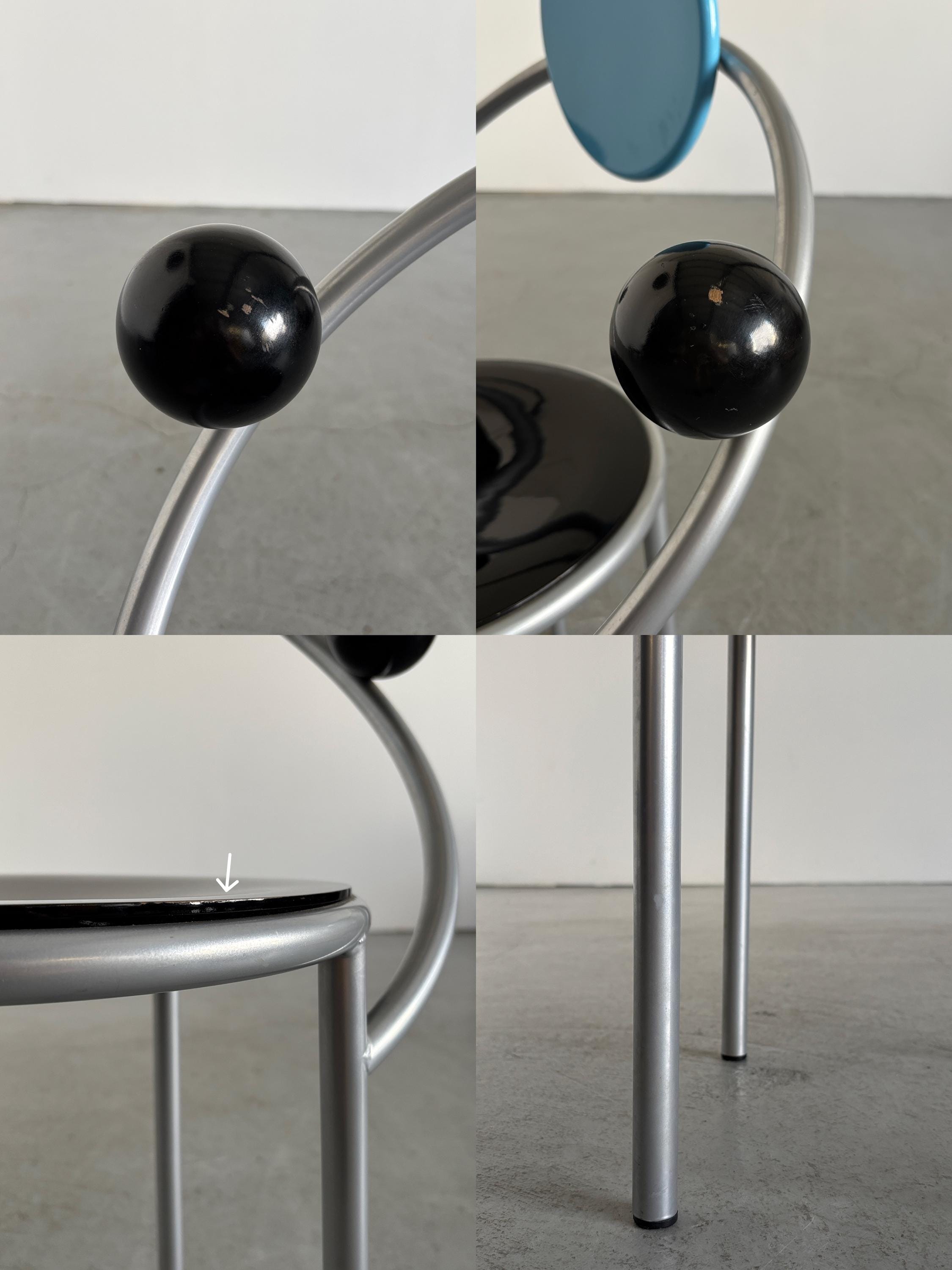 First Chair by Michele De Lucchi for Memphis Milano