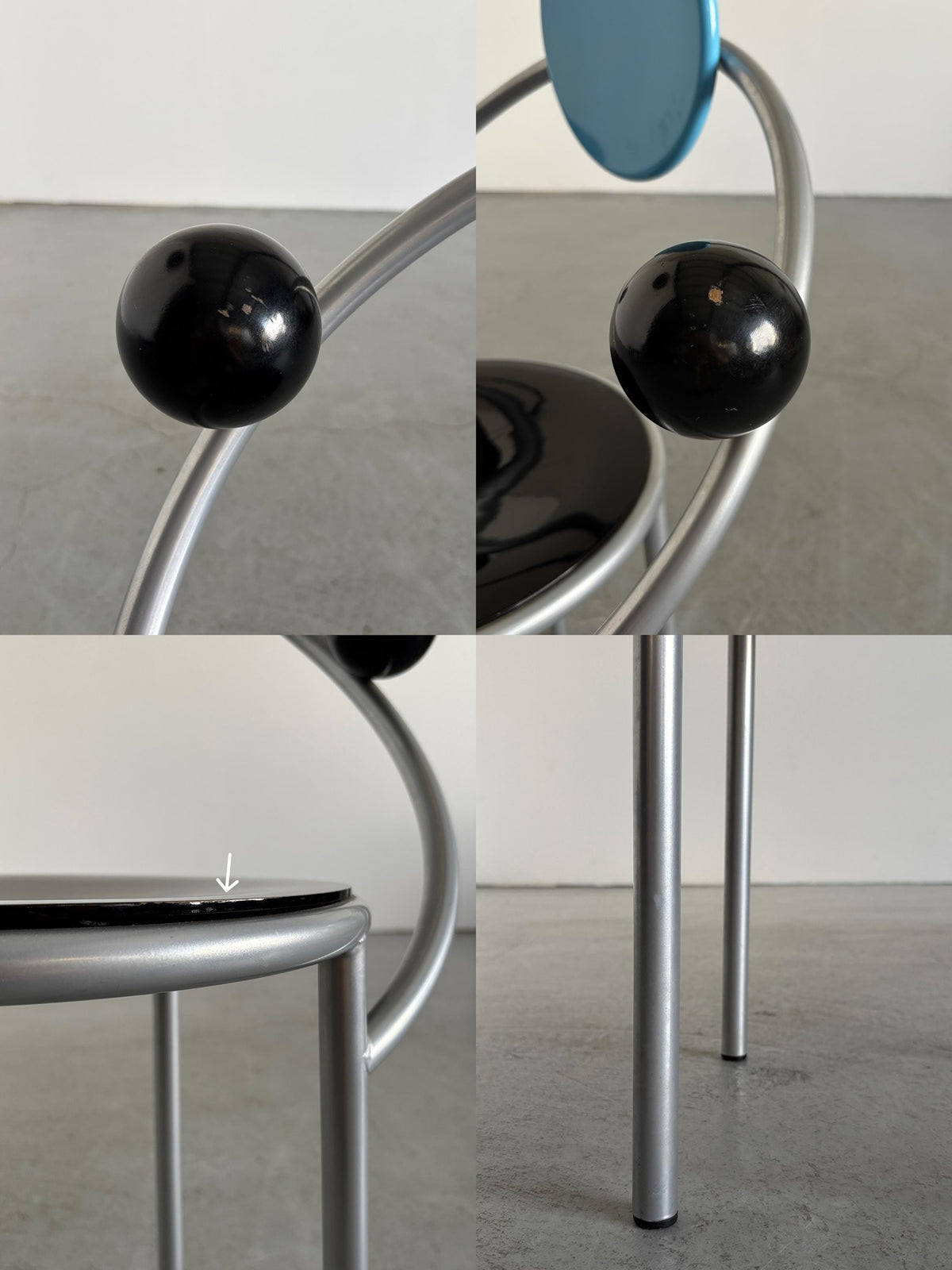 First Chair by Michele De Lucchi for Memphis Milano