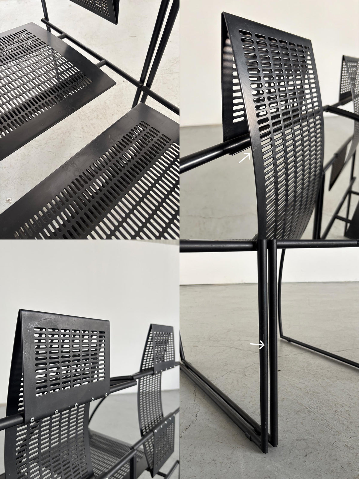 'Quinta' Chairs by Mario Botta for Alias