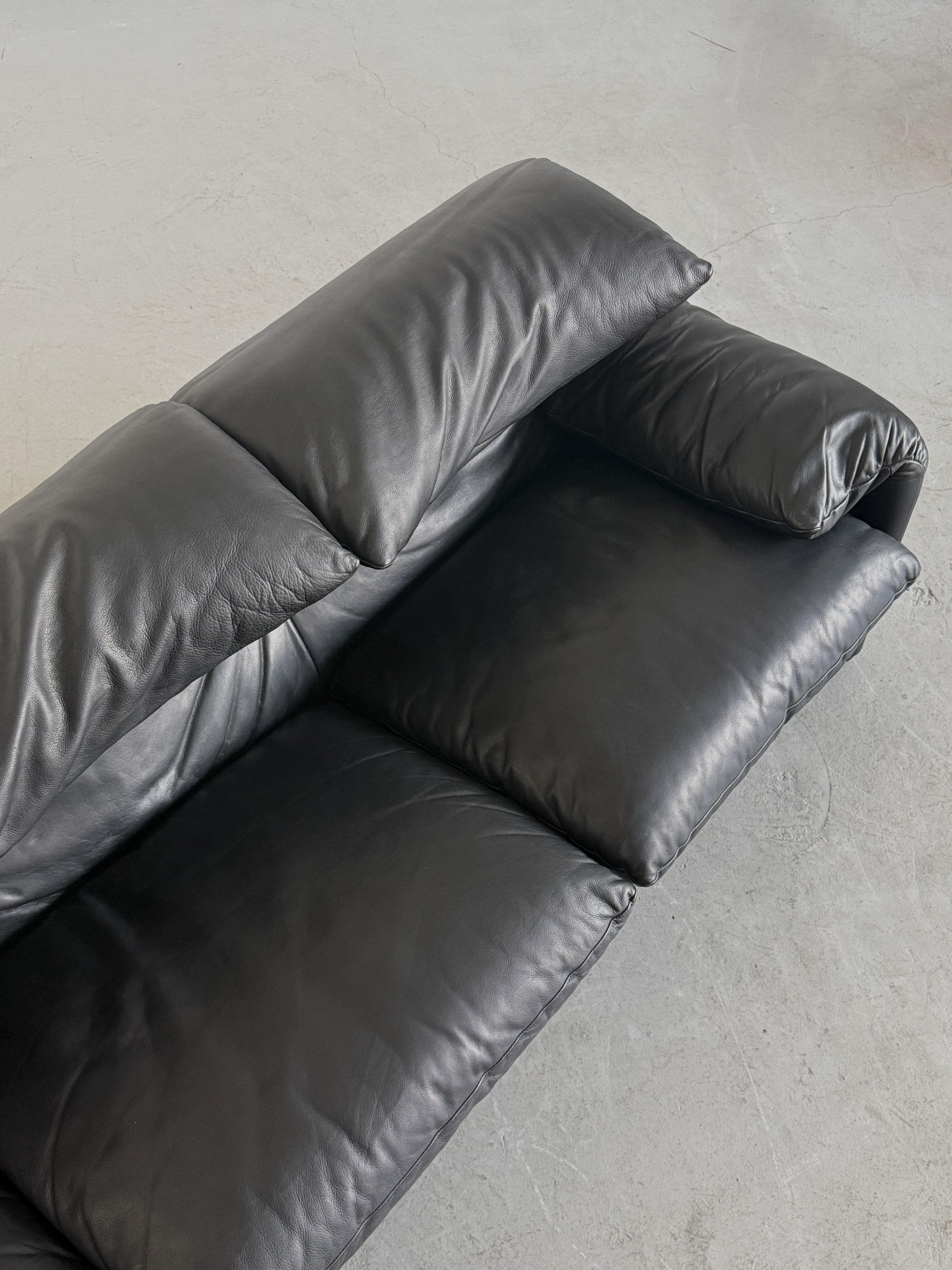 'Maralunga' Three-Seater Sofa by Vico Magistretti for Cassina