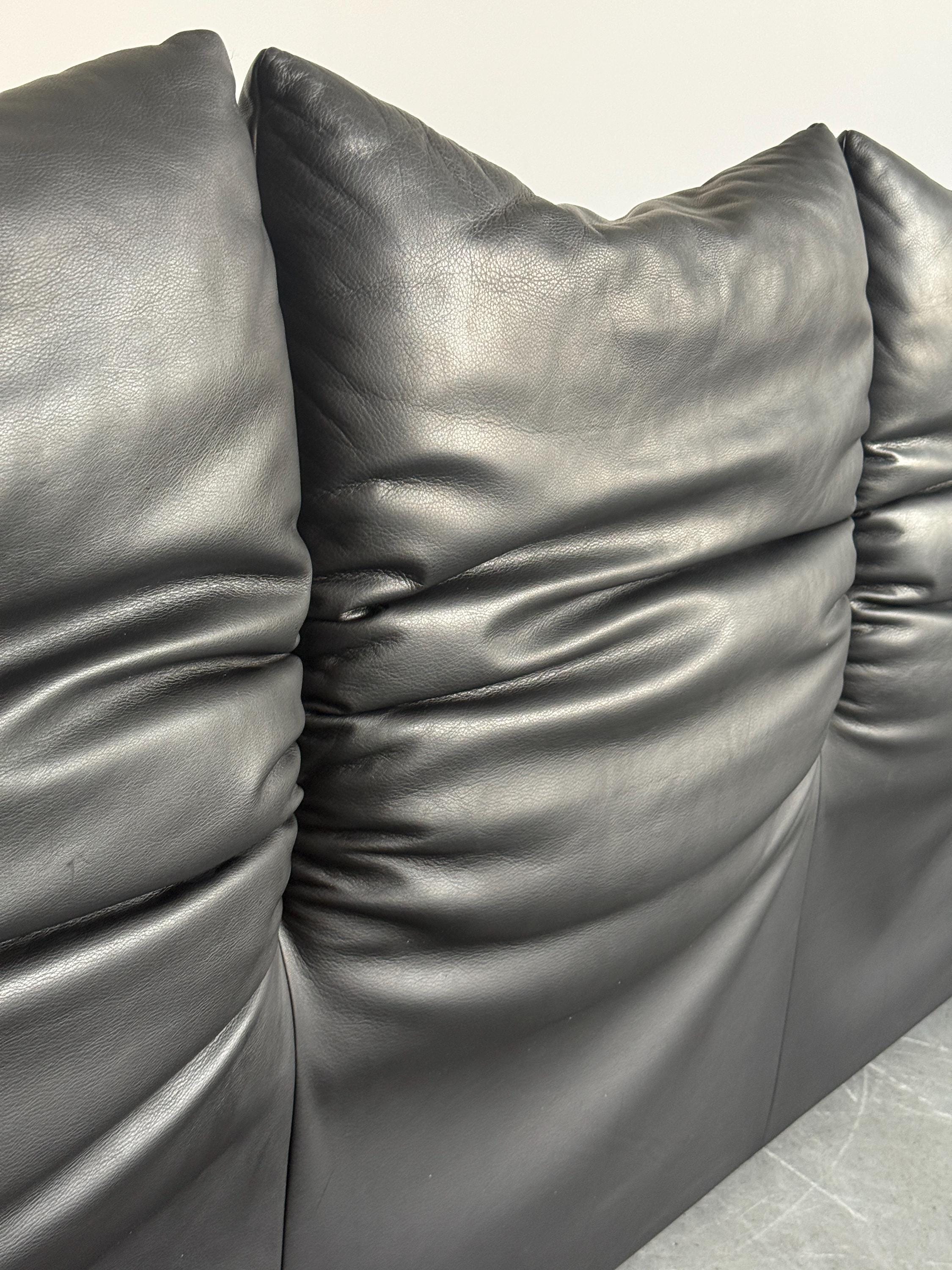 'Maralunga' Three-Seater Sofa by Vico Magistretti for Cassina