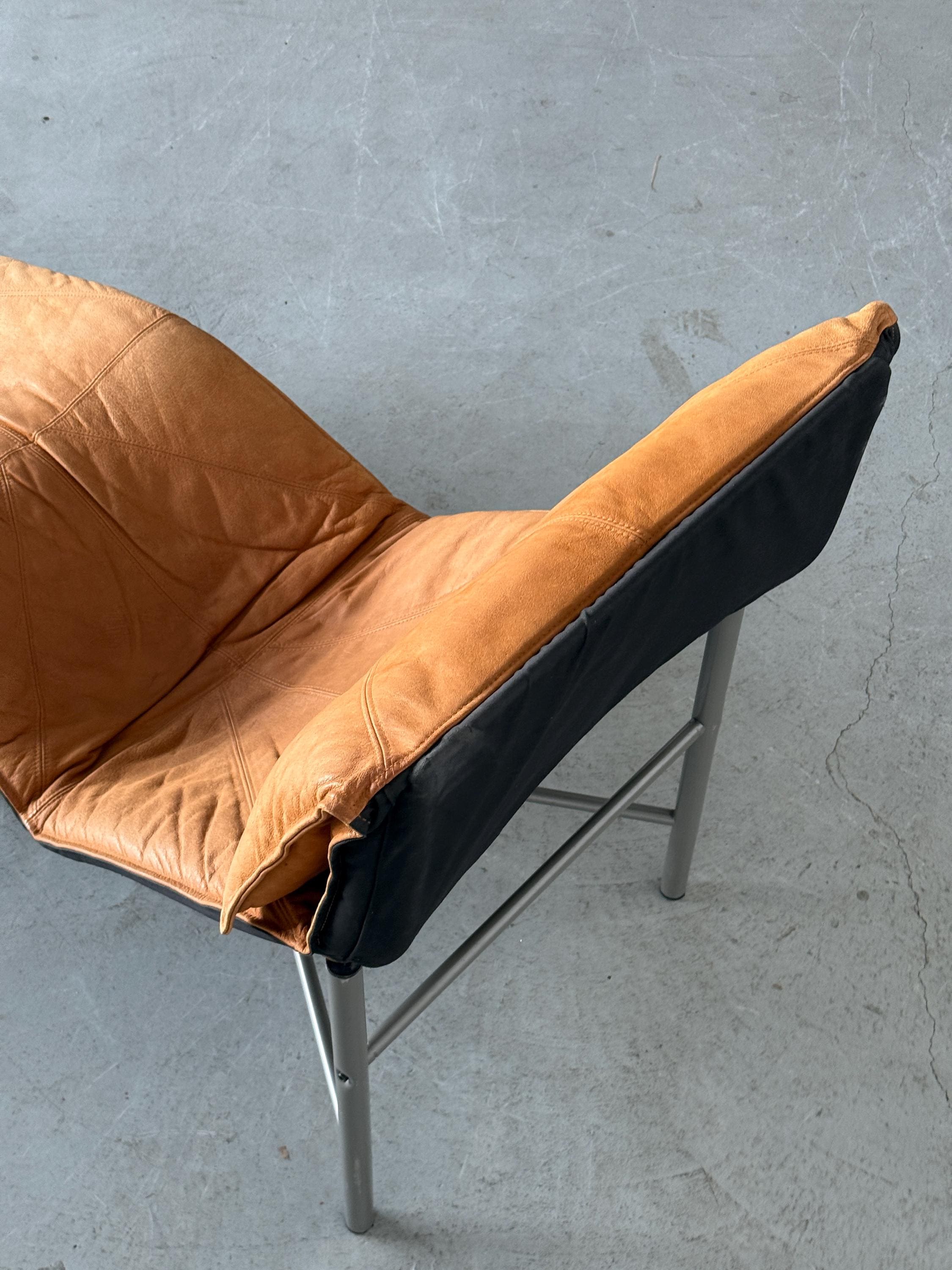 Leather Chaise Longue by Tord Björklund for IKEA