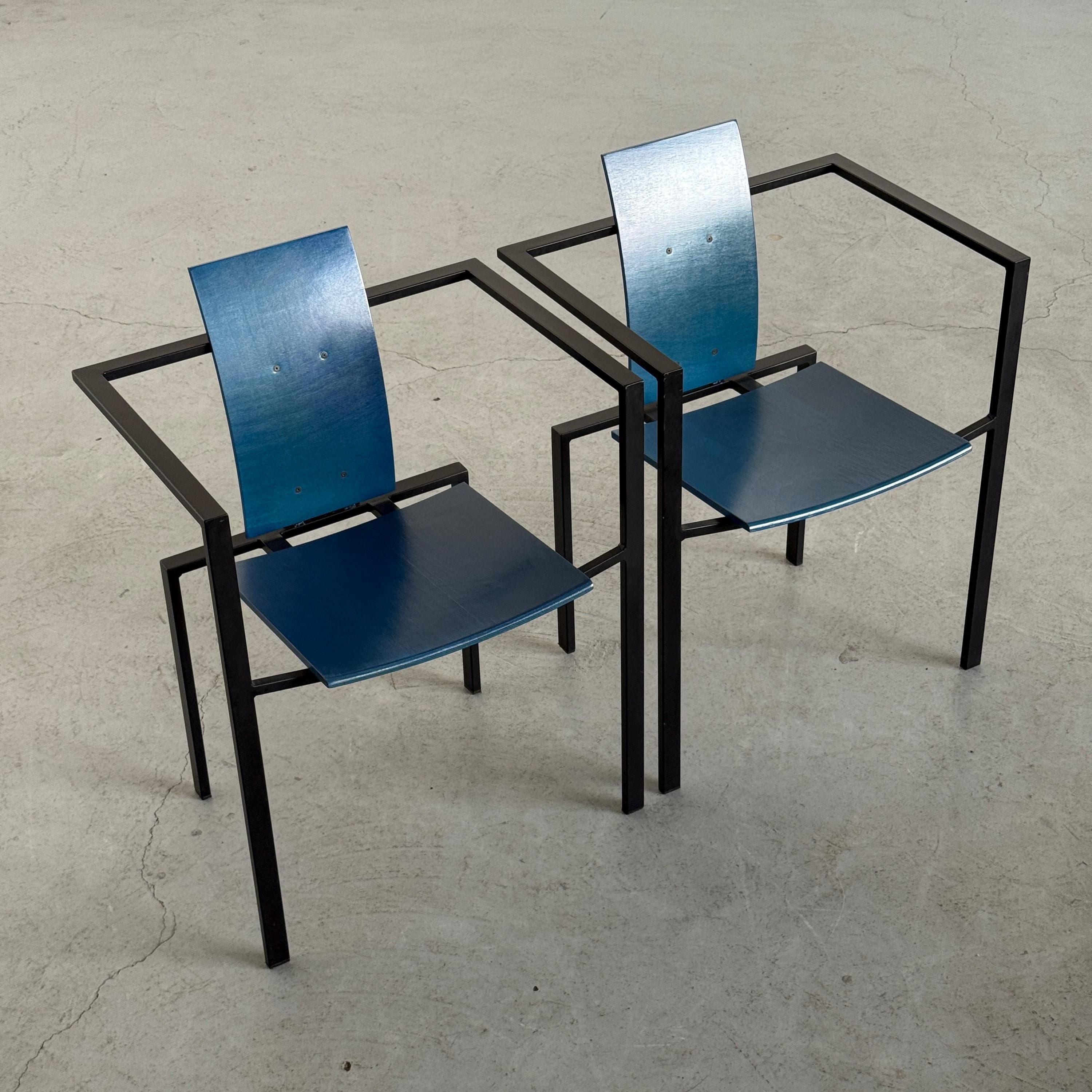 Geometrical Chairs by Karl Friedrich Förster for KFF