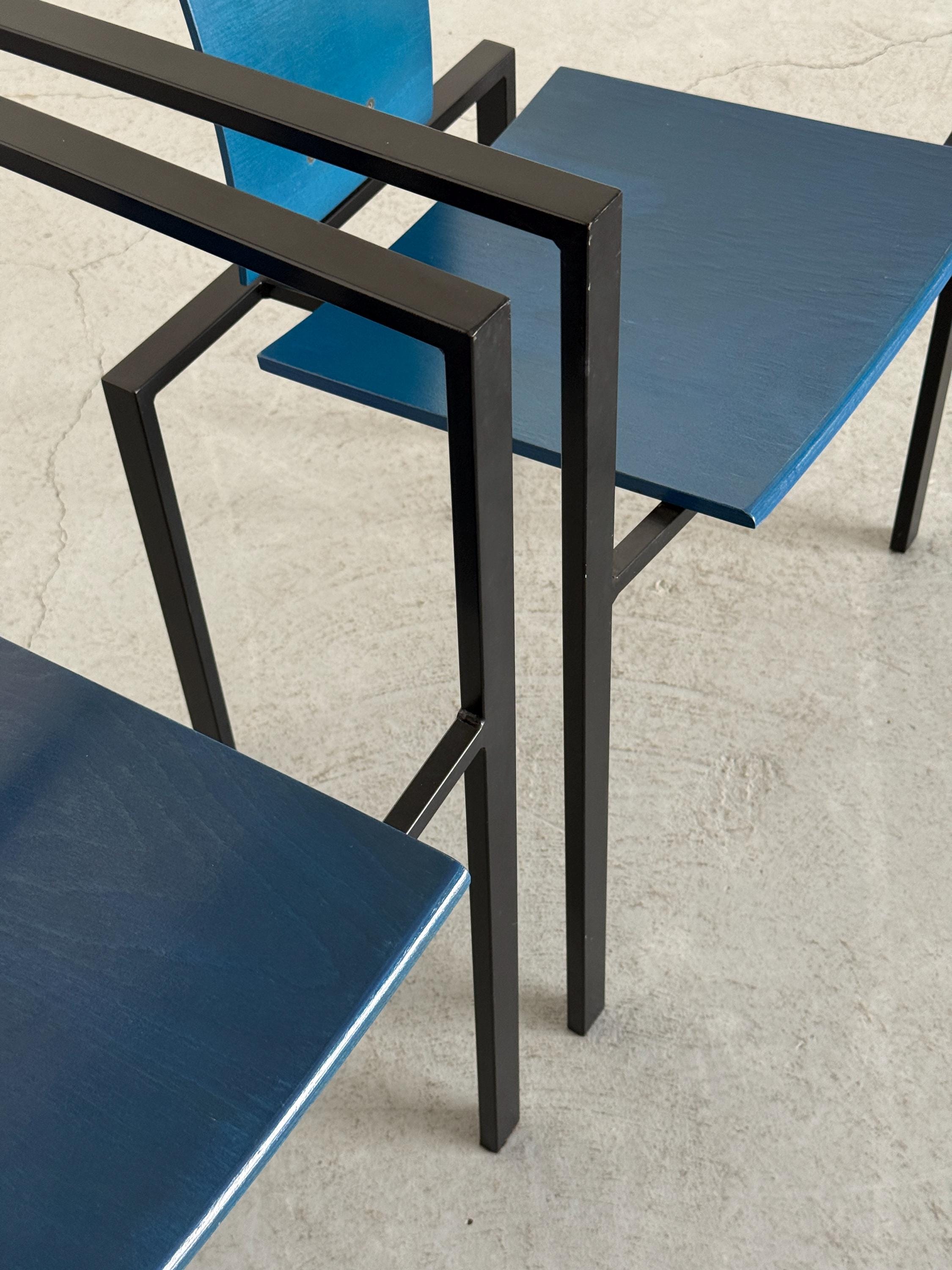 Geometrical Chairs by Karl Friedrich Förster for KFF