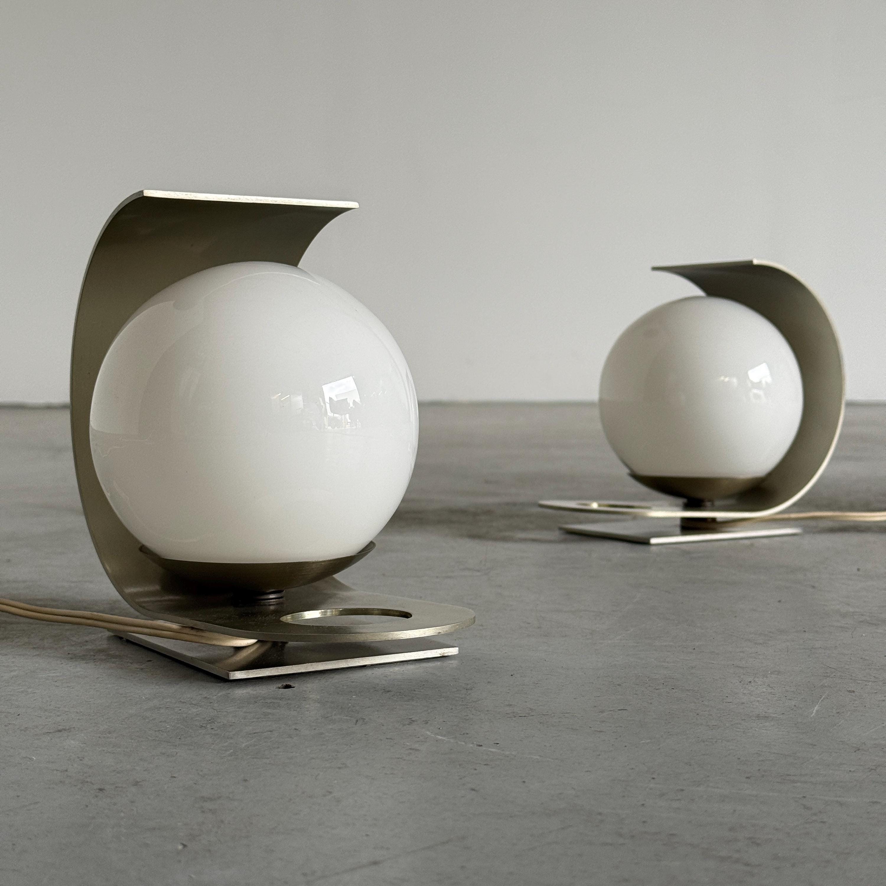 Mela Table Lamps by Pia Guidetti Crippa for Lumi