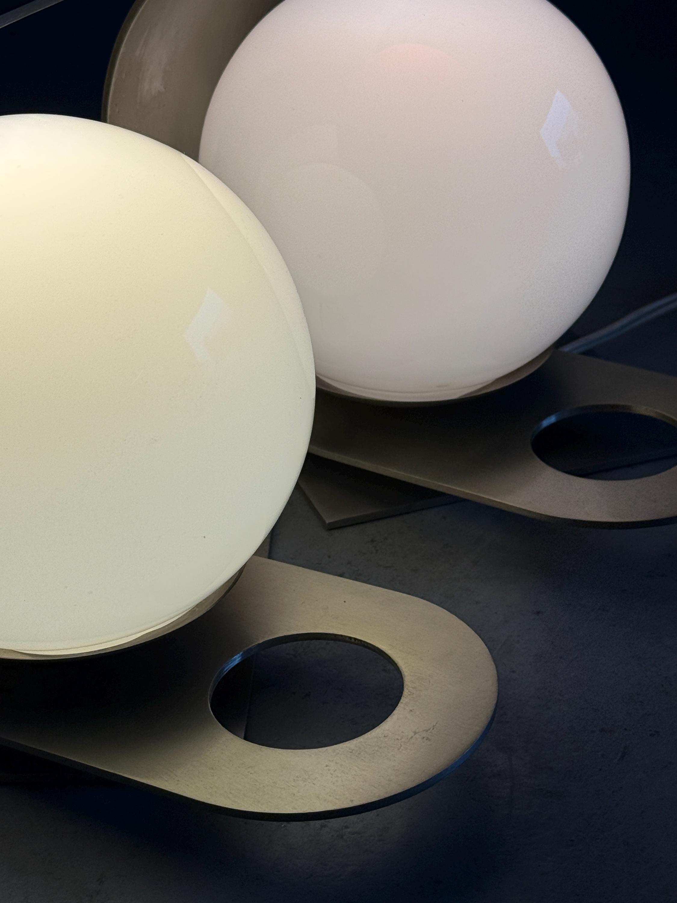 Mela Table Lamps by Pia Guidetti Crippa for Lumi