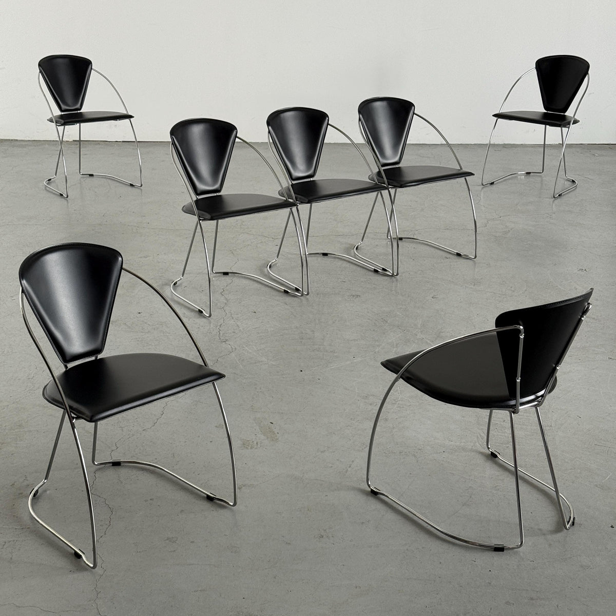 Postmodern Chairs in Style of Arrben
