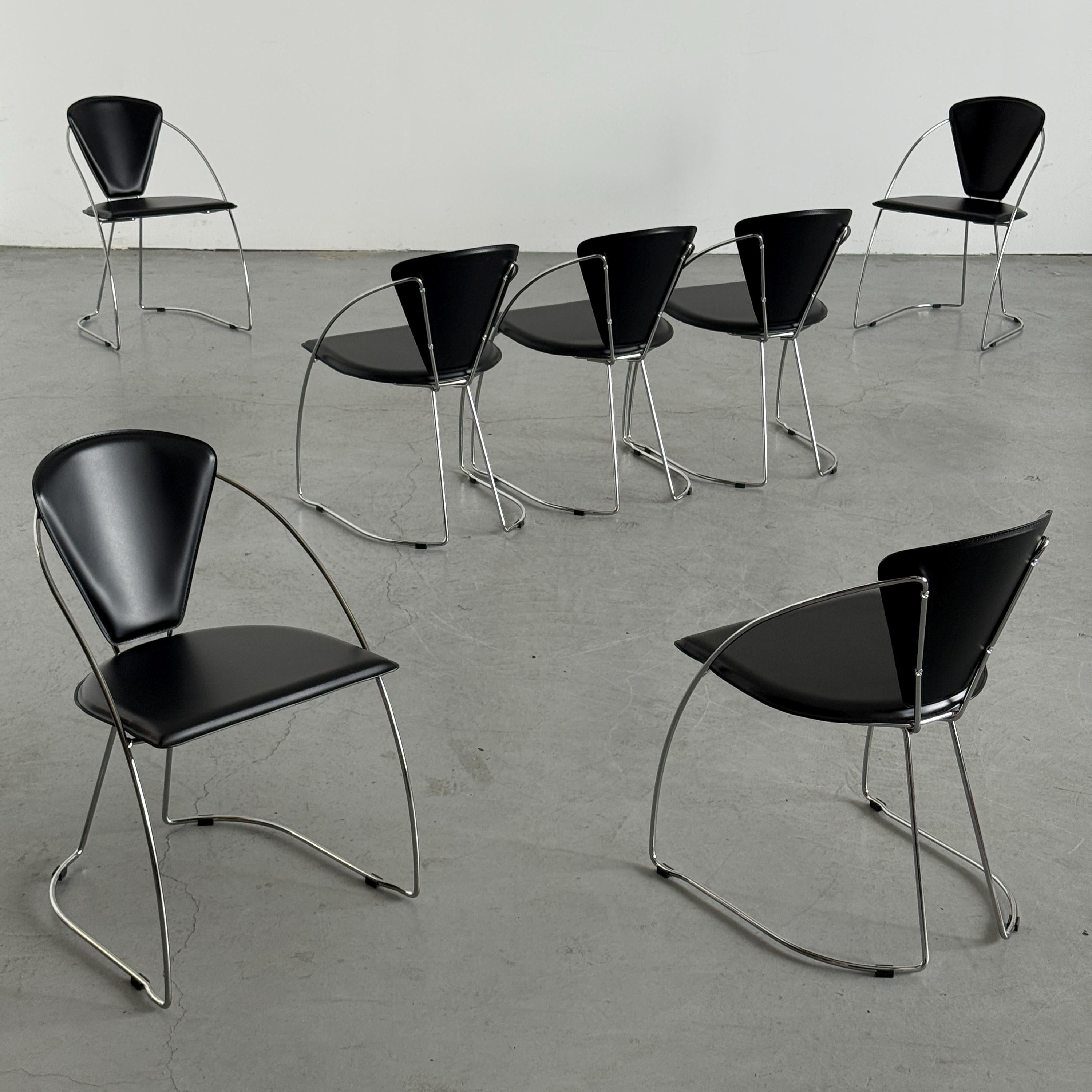 Postmodern Chairs in Style of Arrben