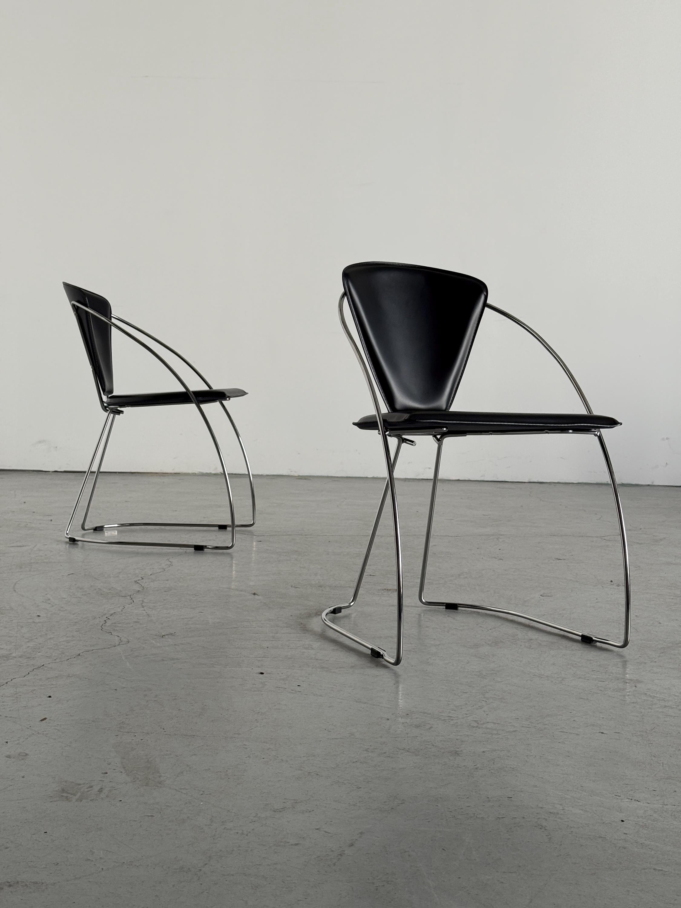 Postmodern Chairs in Style of Arrben