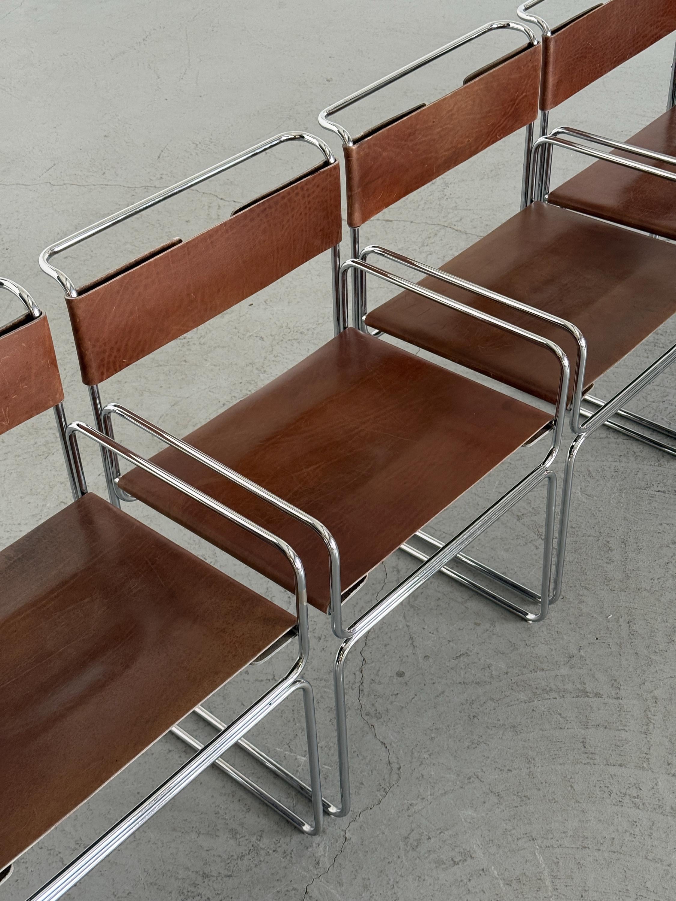Vintage 'Libellula' Armchairs by Giovanni Carini for Planula