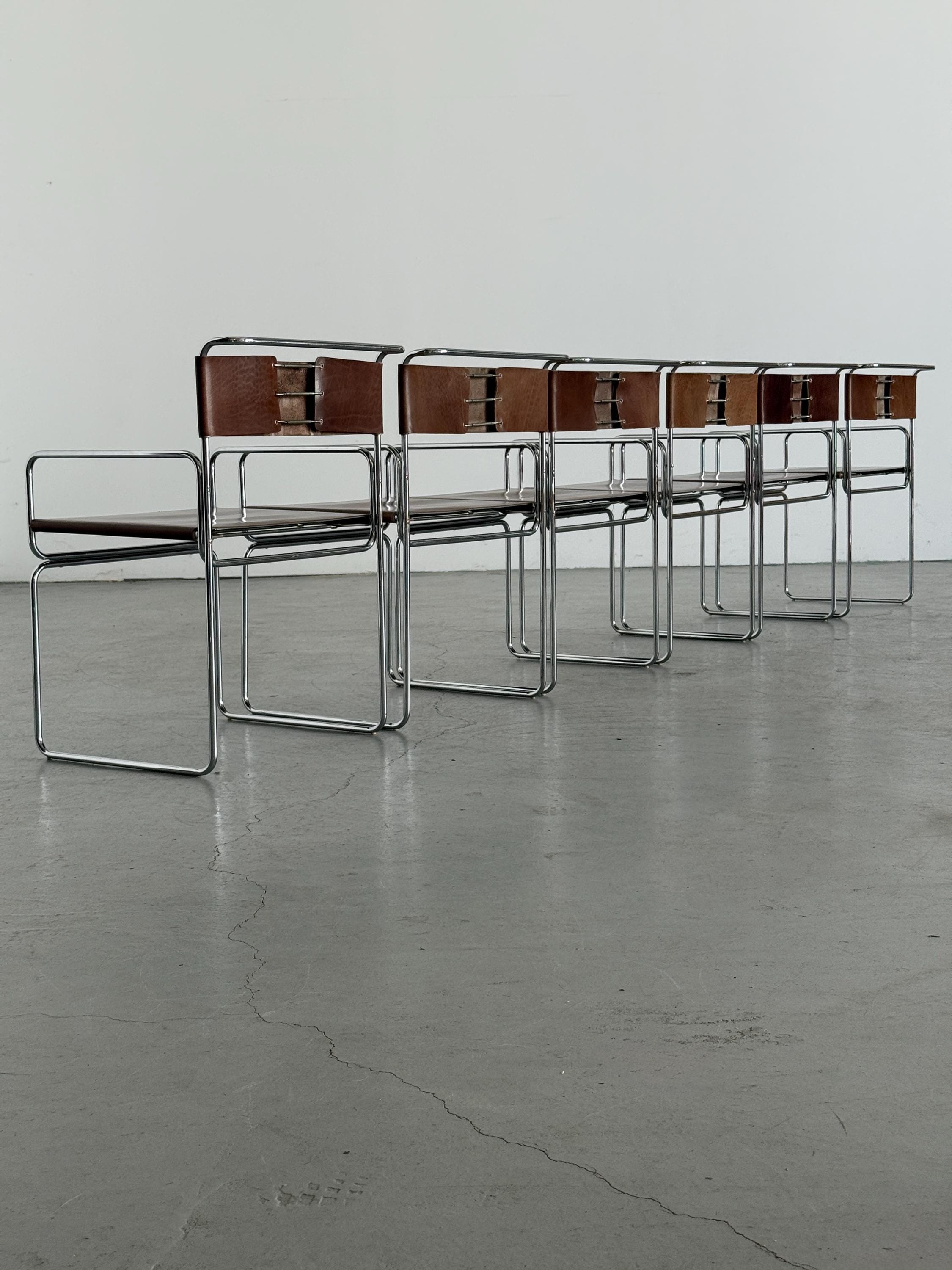 Vintage 'Libellula' Armchairs by Giovanni Carini for Planula